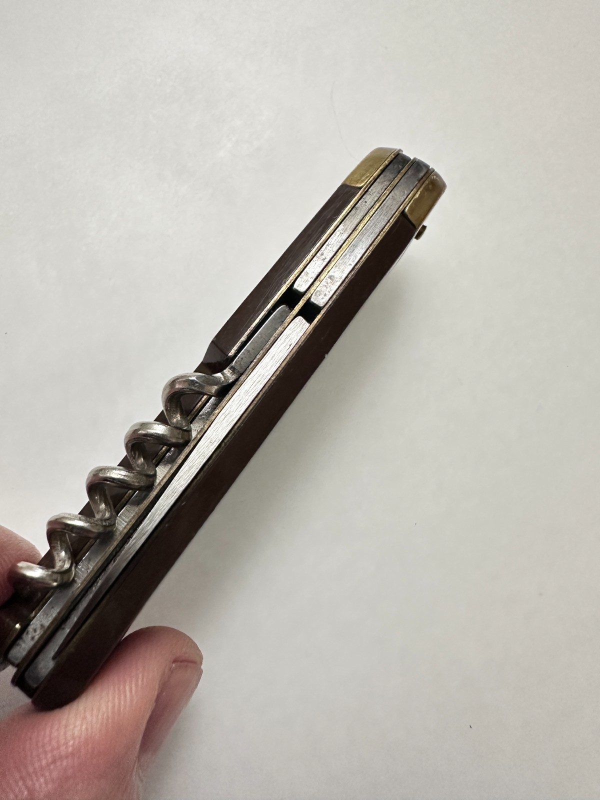 Vintage Solingen German Whale Logo Multi Tool Knife Corkscrew