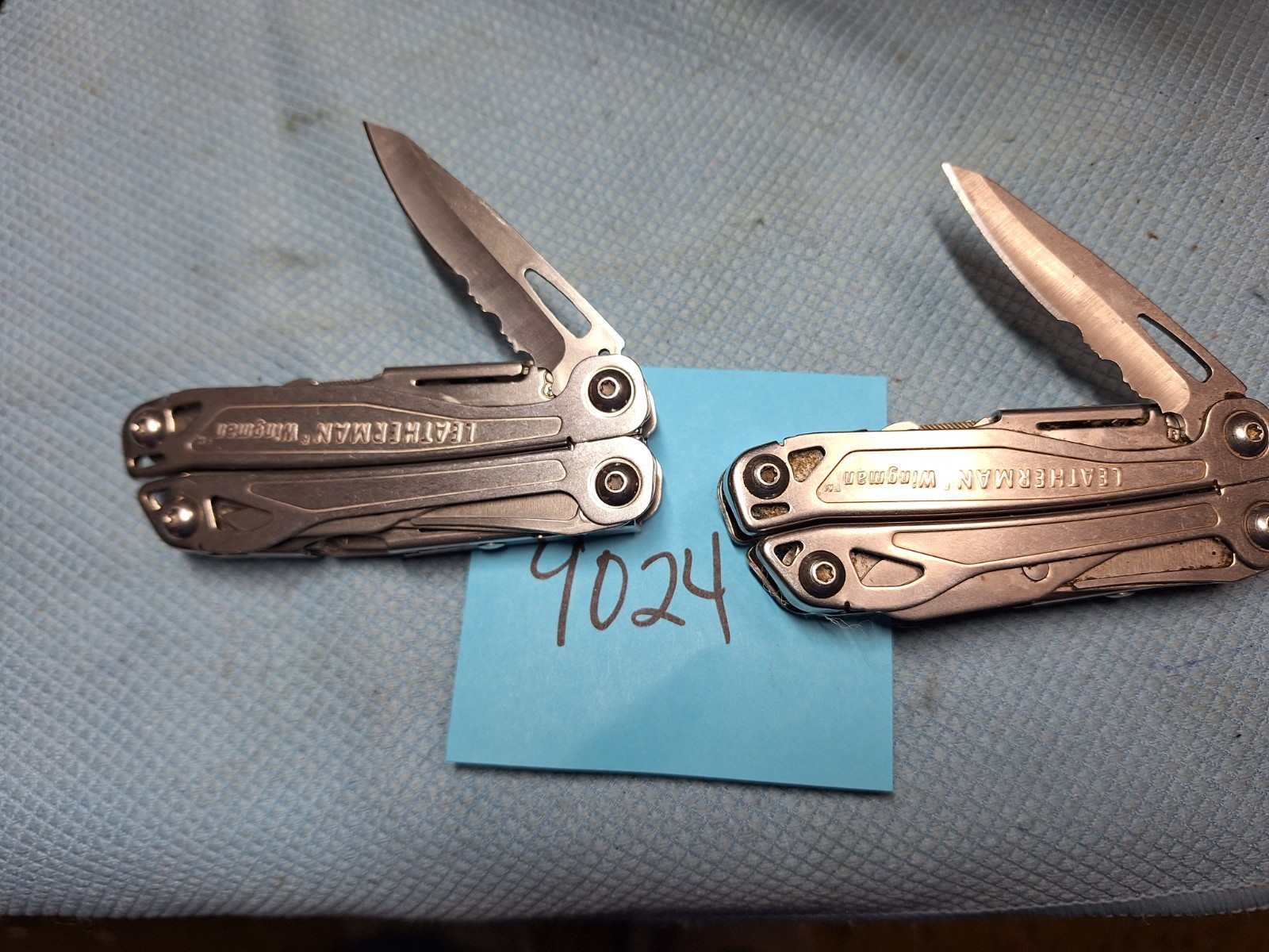 2 Leatherman WINGMAN Multi Tools Fishing Hunting Camping LOT 9024