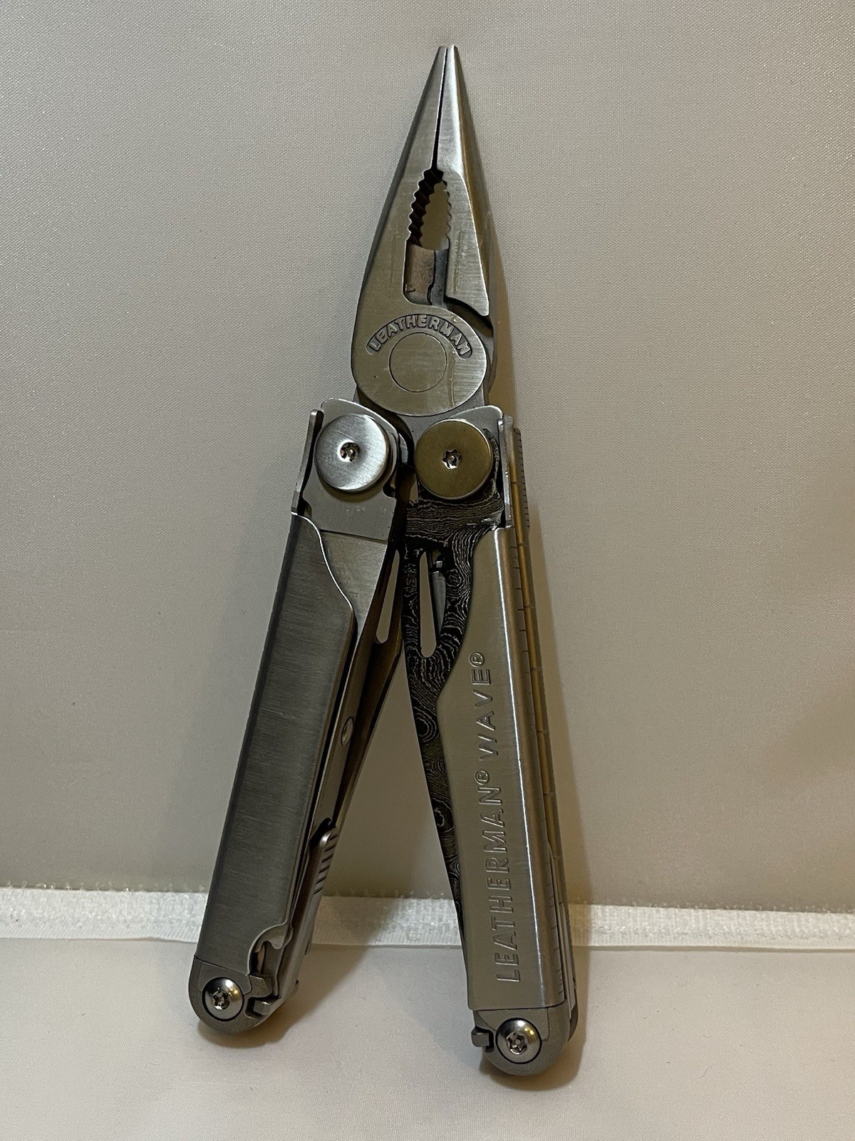 Leatherman Wave With Damascus Blade