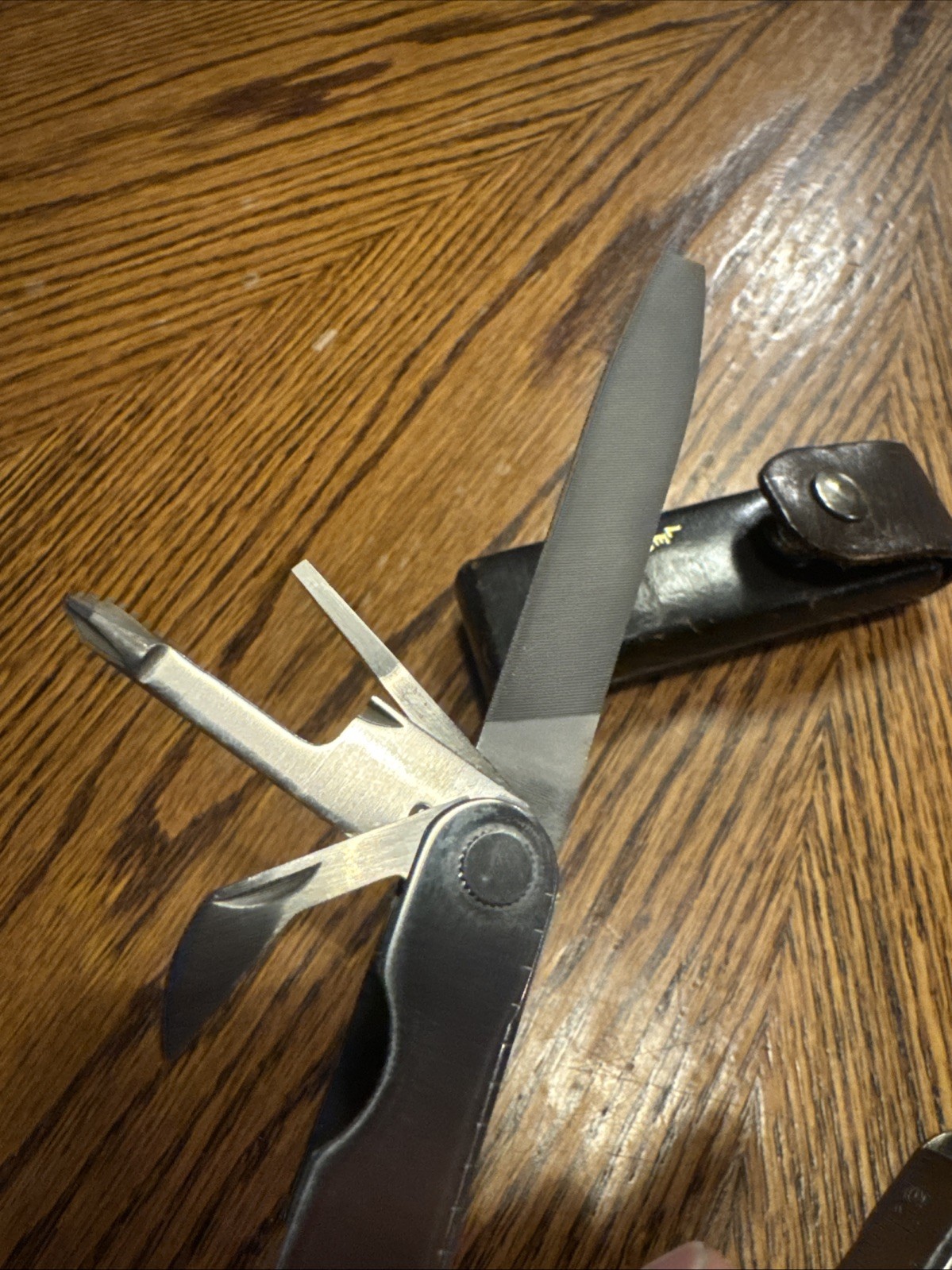 Retired 1995 Leatherman Multi-Tool US Reg TM 1325473 Portland OR & Leather Case