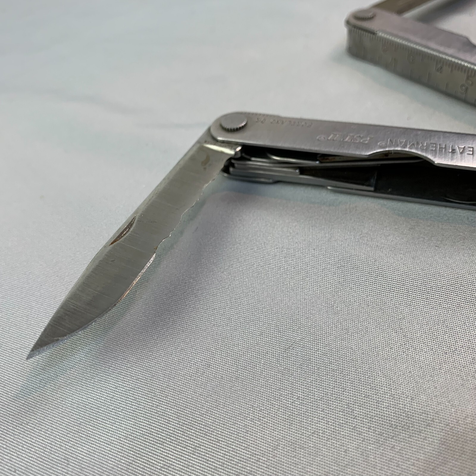 LEATHERMAN PST II Vintage USA Folding Compact Pocket Knife Survival Multi-Tool