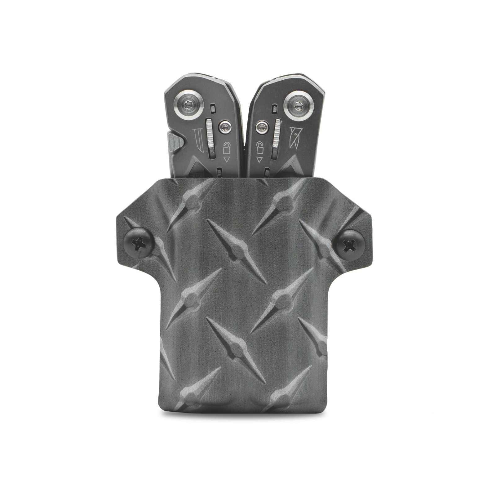 Clip&Carry Kydex Multitool Sheath Leatherman WAVE/WAVE+ PLUS Diamond Plate USA