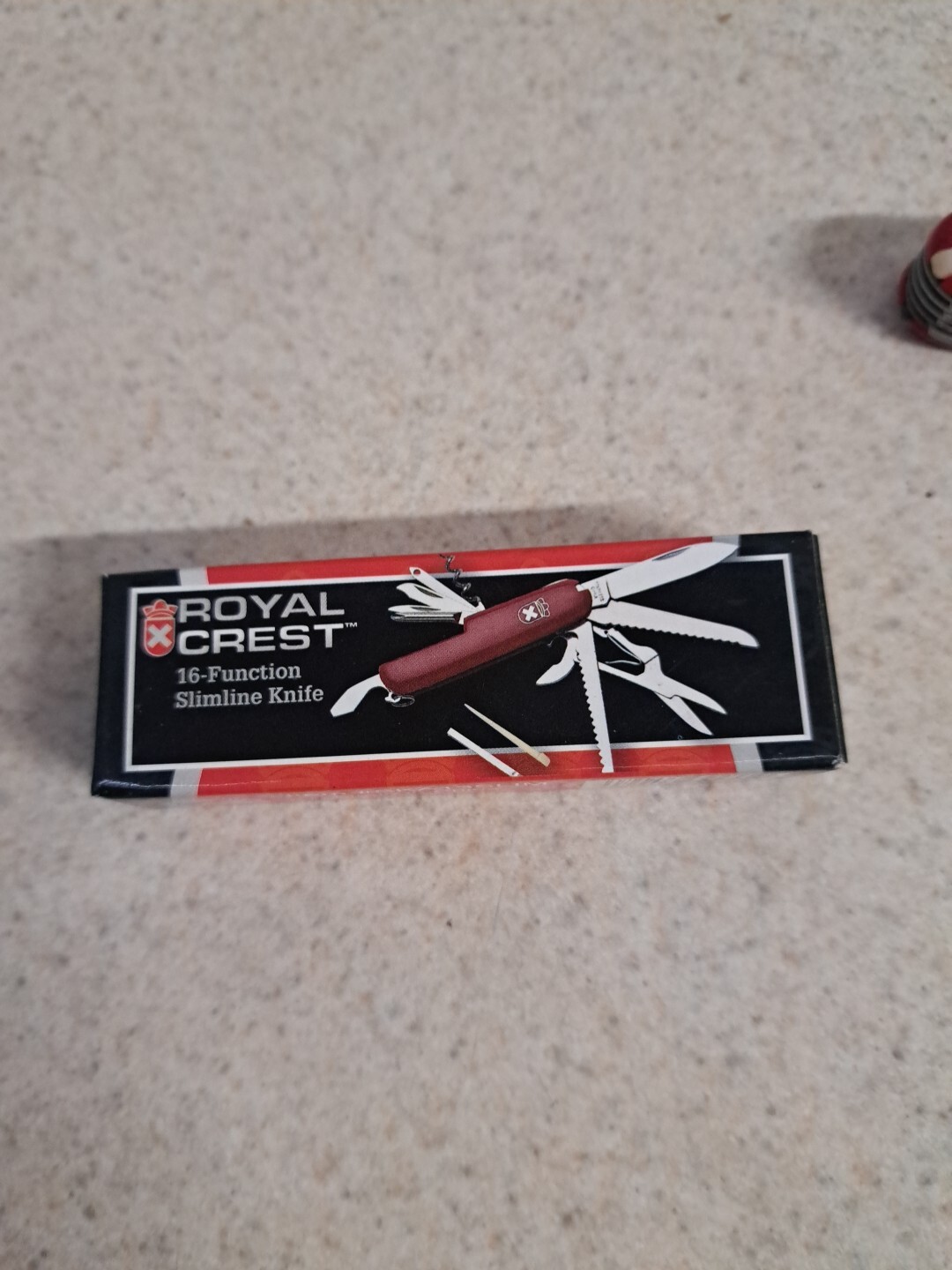 Royal Crest 16 FUNCTION SLIMLINE ARMY UTILITY KNIFE W/Life Warranty