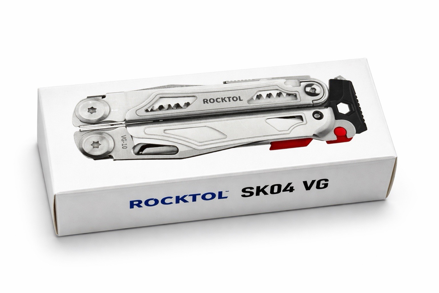 ROCKTOL SK04 VG10 Multitool Pliers Knife 22-in-1 Camping Tool With Case
