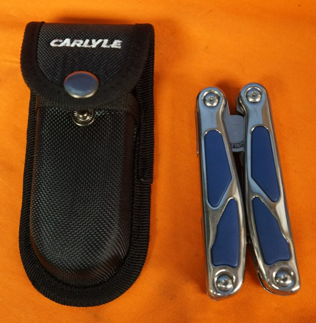 Carlyle MT17 Precision 17 Function Stainless Steel Multi Tool W/Case