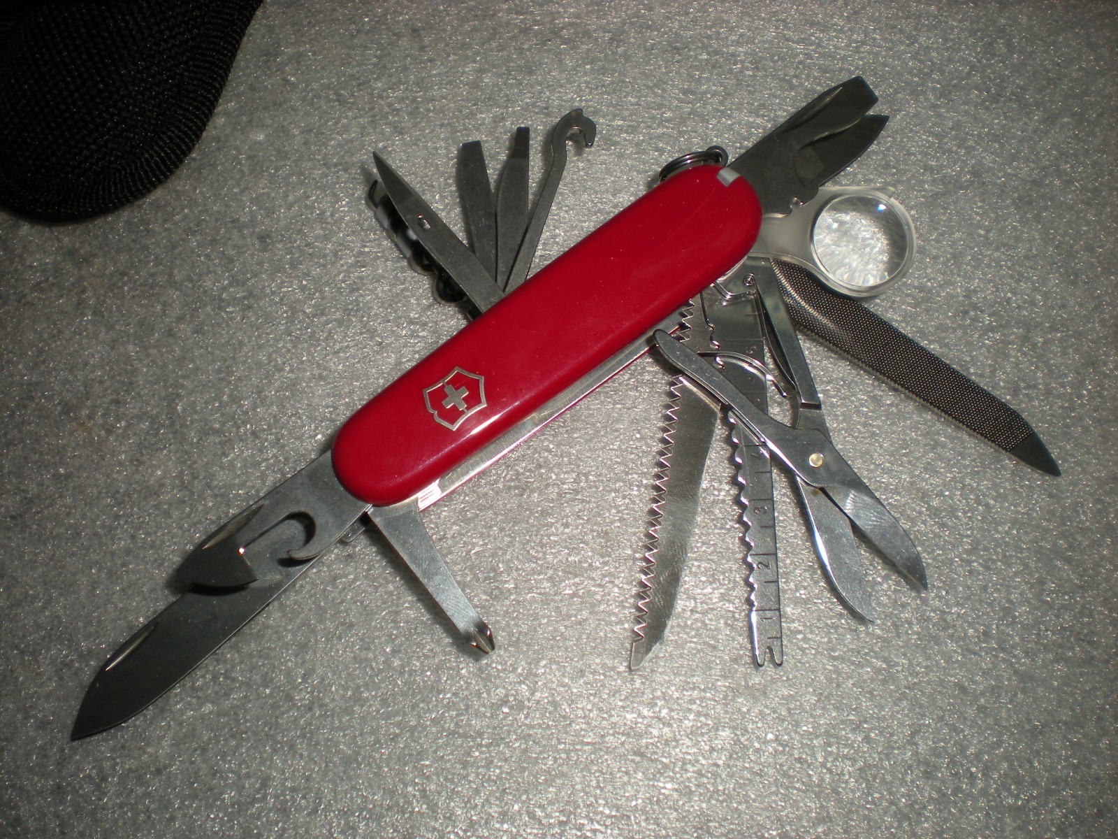 OEM Victorinox Officier Suisse Red Swiss Made Army Knife Multi Tool Saw Scissors