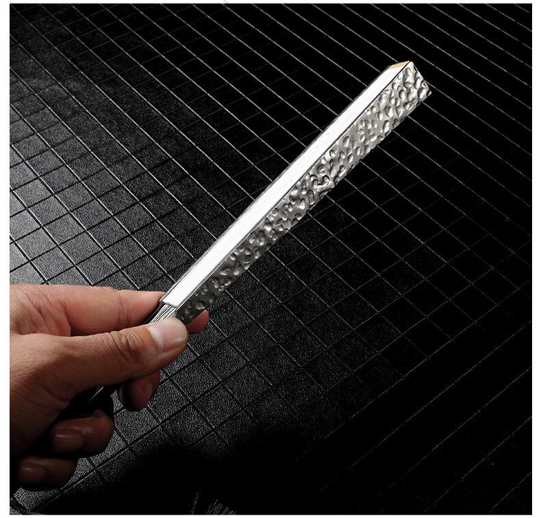 Titanium Alloy Folding Fan Outdoor Tactical 9-inch Metal Kung Fu Fan Tai Chi Fan