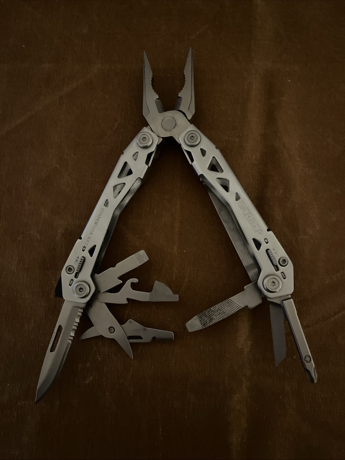 Gerber Suspension-NXT Stainless Steel Multi-Tool – Silver – Great Condition
