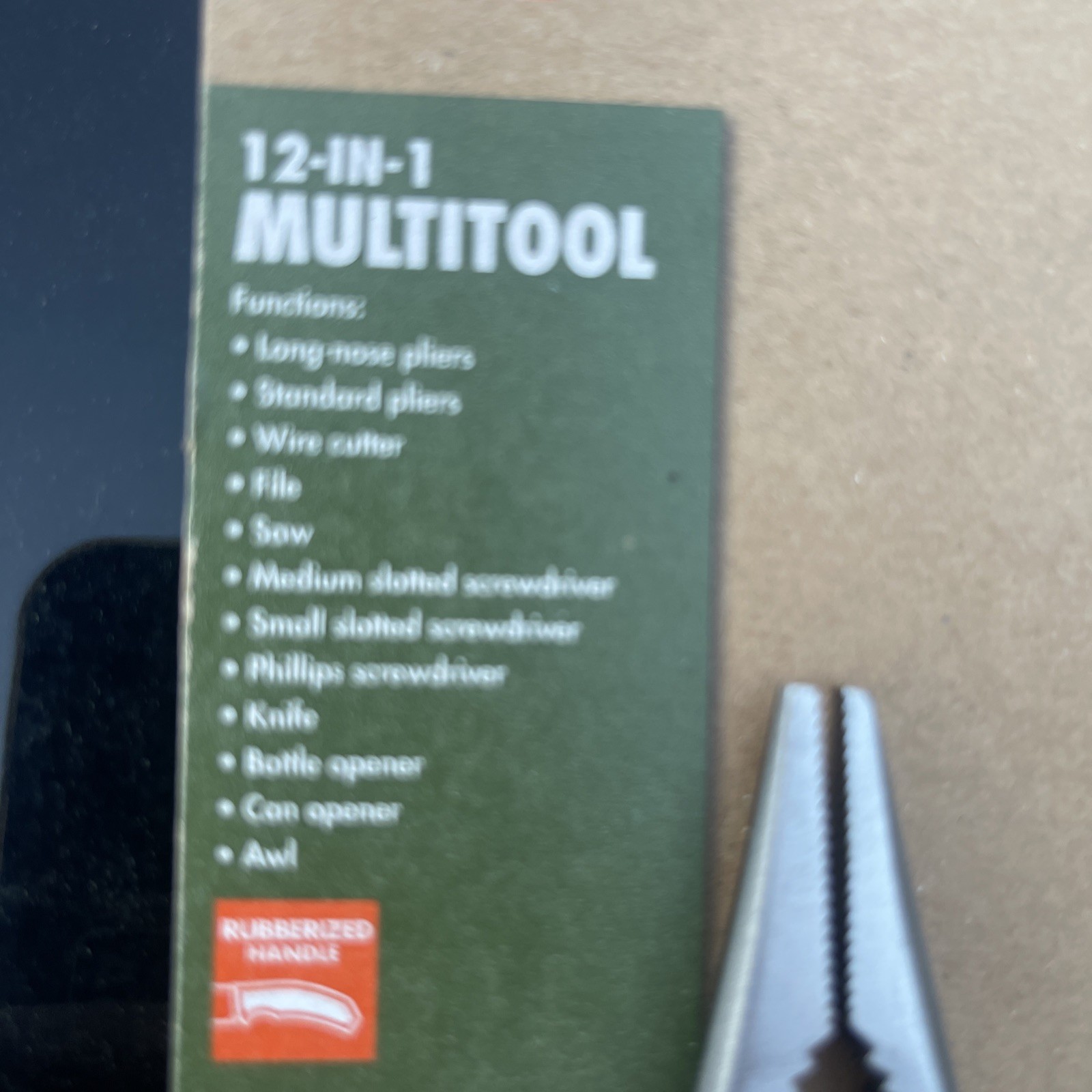 Ozark Trail 12-in-1 Multi-Tool Sheath Included greenHandle New Sealed 6840
