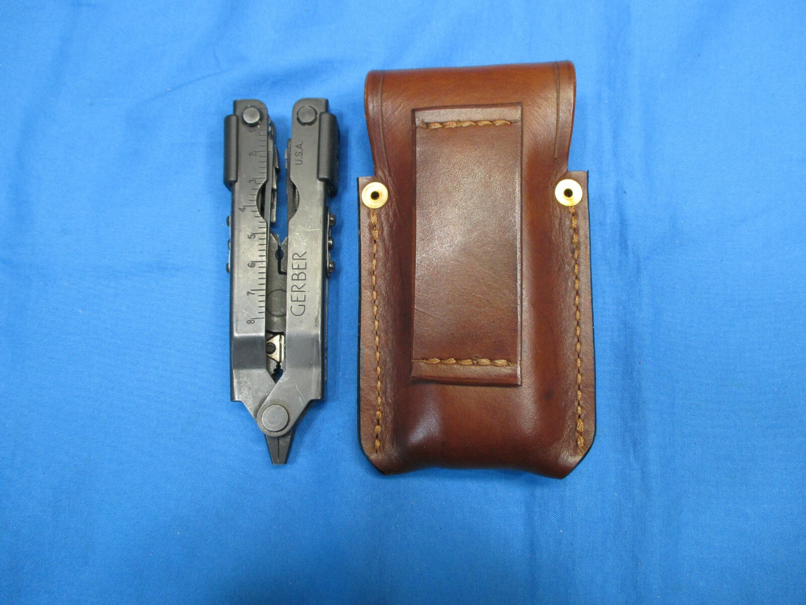 Leather Sheath for GERBER MP400 / MP600 Multiplier Handmade R&L Hands