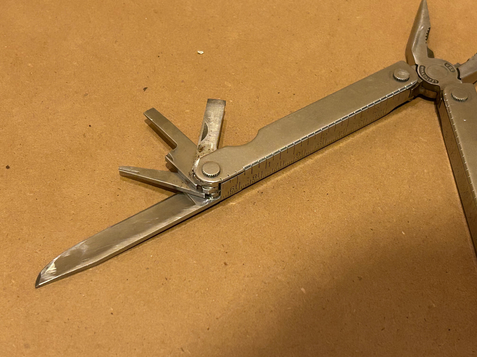 Leatherman PST Hand Held Multi-Tool/Pocket Survival Tool, Stainless Steel