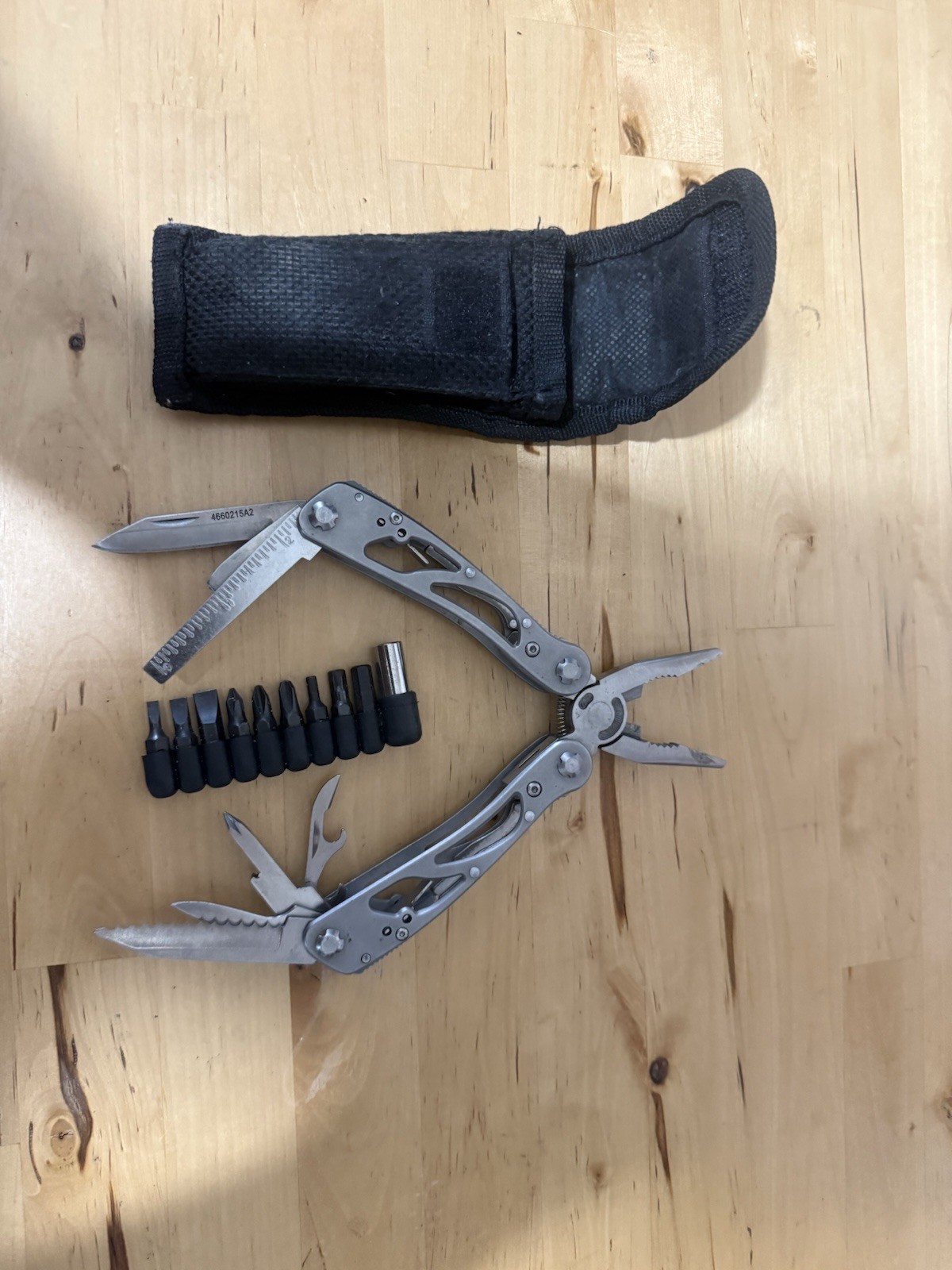 Winchester #2CR Folding Combination Multi-Tool Knife & Sheath EUC