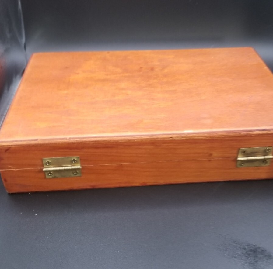 Sheffield 6 Piece Multi Function Tool Kit Limited Edition Cherry Stained Woodbox