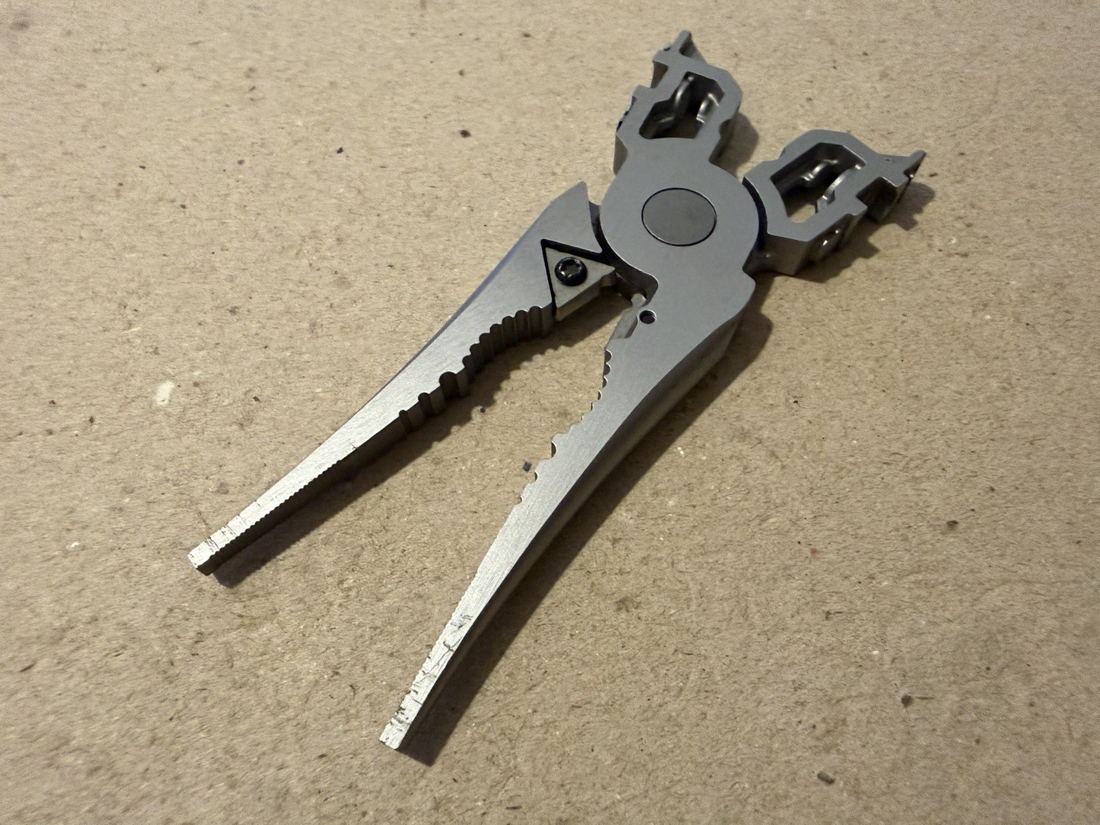 Gerber MP650 Multi-Tool Head Fisherman Needle Nose Plier Swappable Changeable
