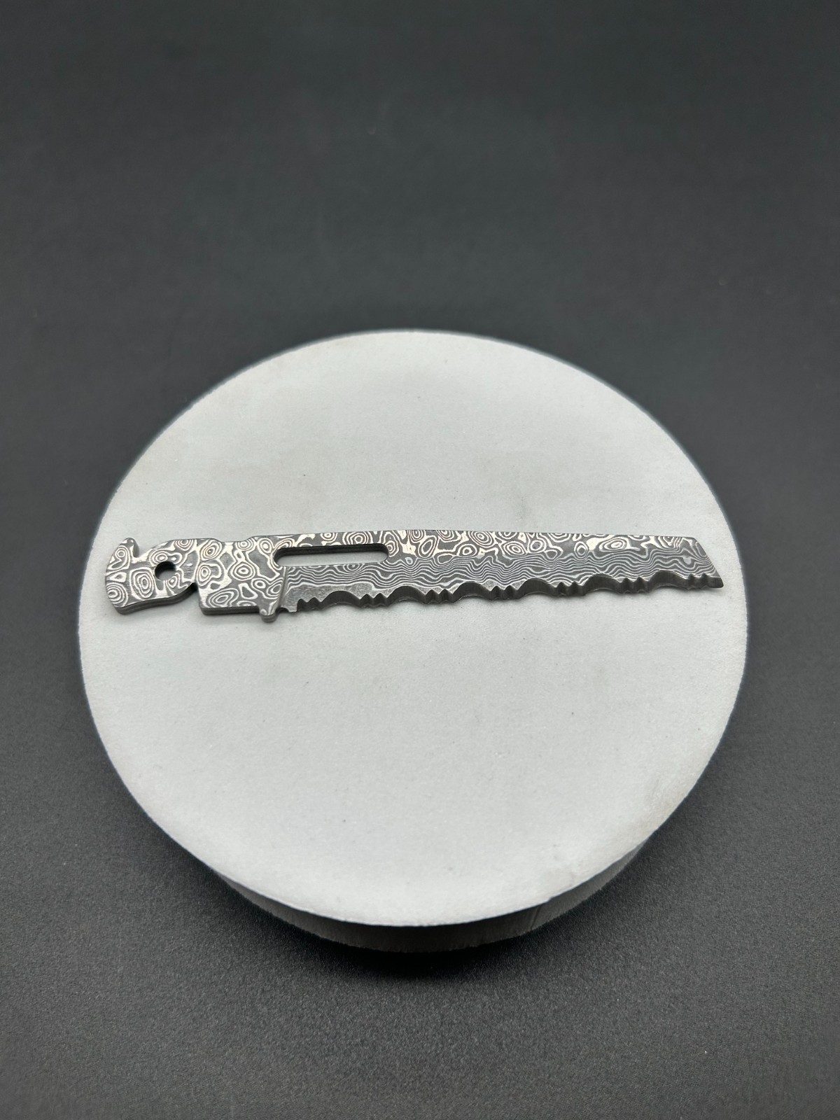 60 HRC VG10 Damascus Steel Main Blade & Wood Saw – 2-in-1 Precision CNC Replacem