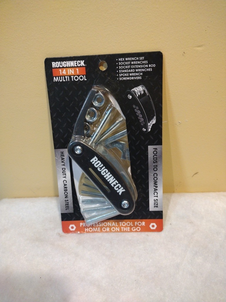 New in Package Roughneck 14-in-1 Metric MultiTool Multi Tool
