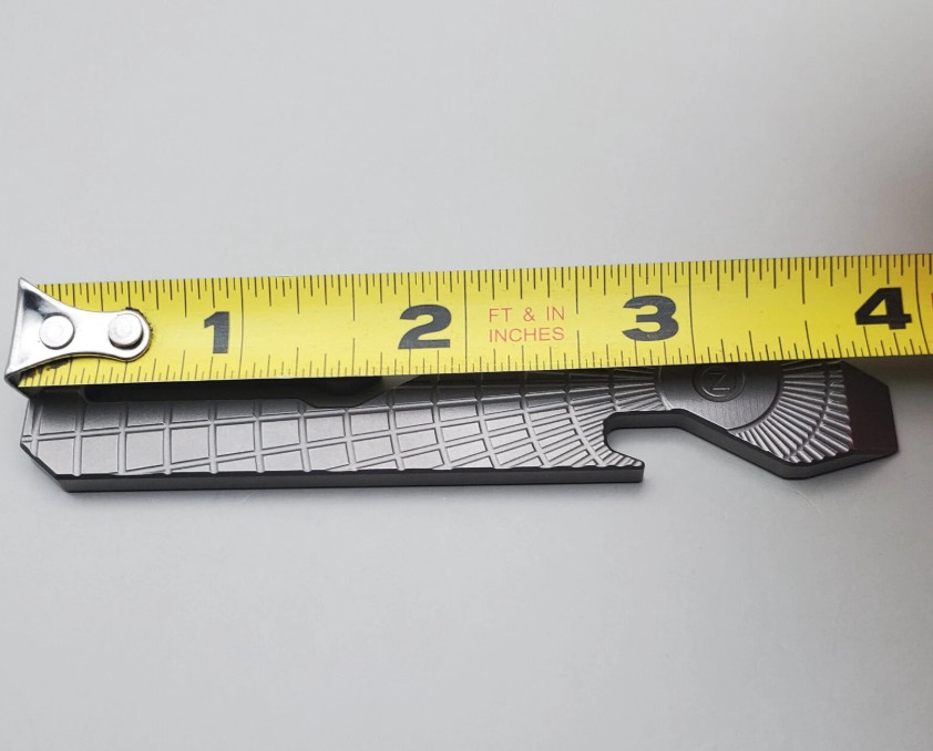 OZ Machine Co. Titanium Pry Bar – Milled Rare! USA Custom Made