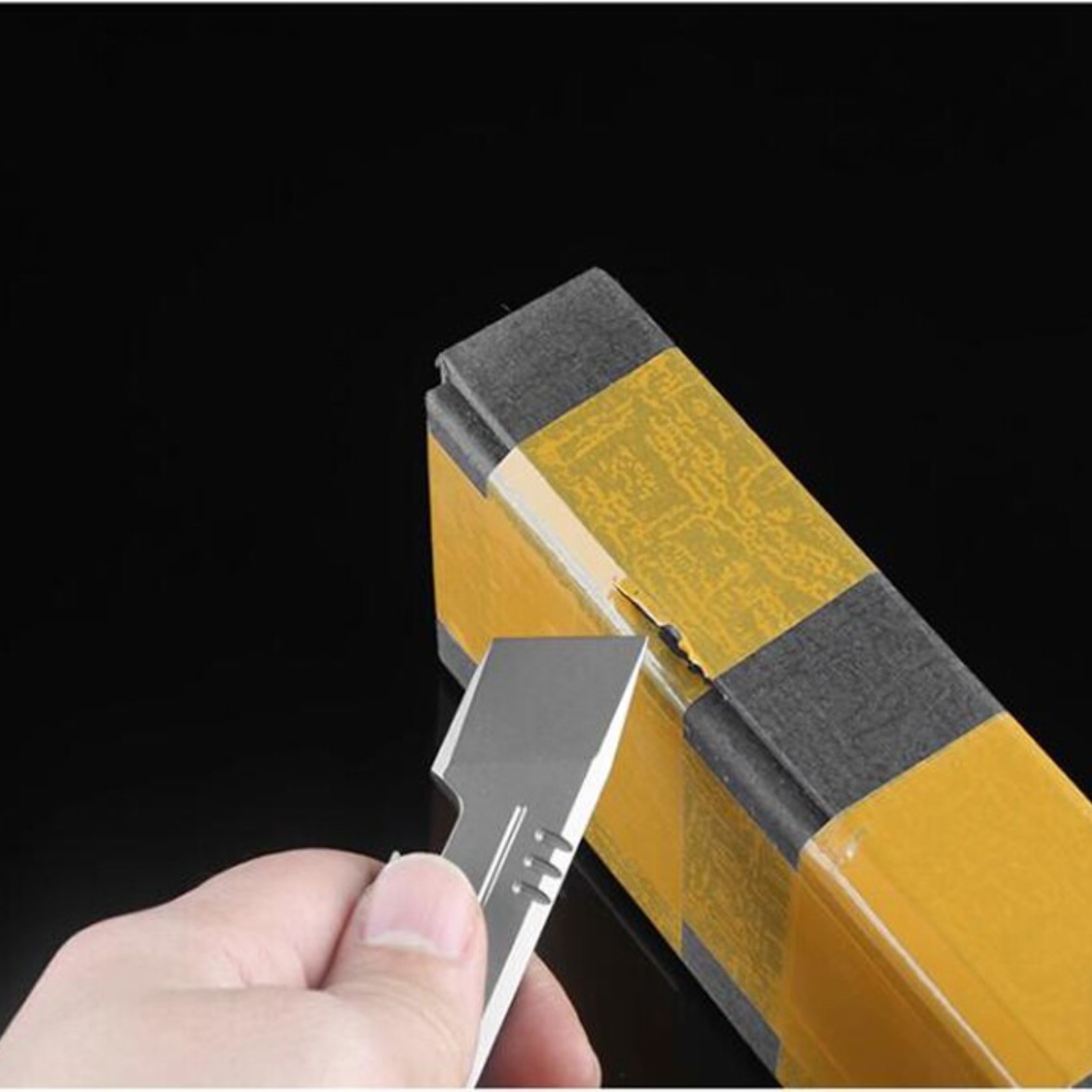 Titanium Crowbar Pry Bar Bottle Opener Open Box Outdoor Survival EDC Pocket Tool