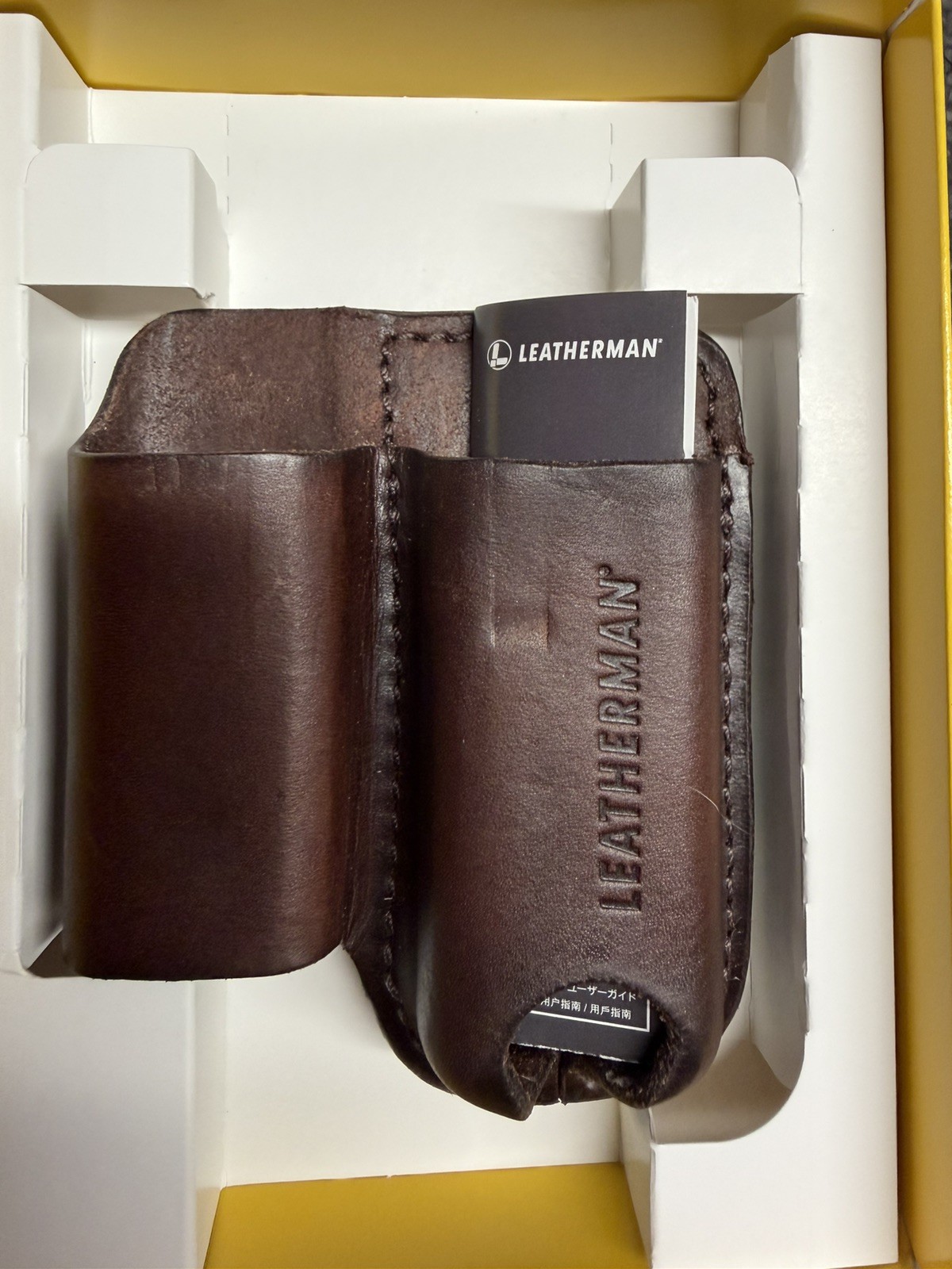 Leatherman EDC Premium Leather Sheath never used