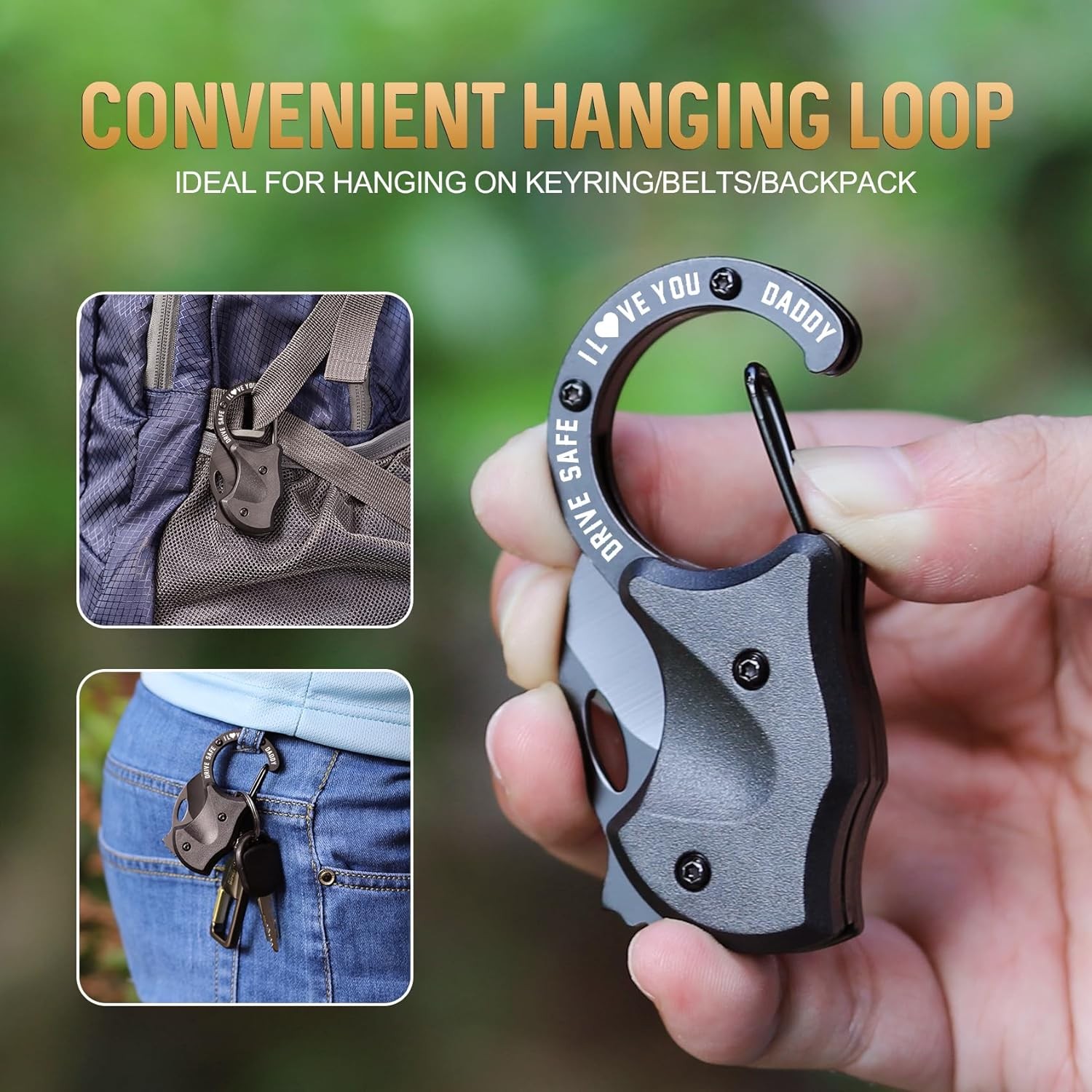 Edc Box Cutter Pocket Knife Multi Tool Box Cutter Gift for Outdoor Enthusiasts