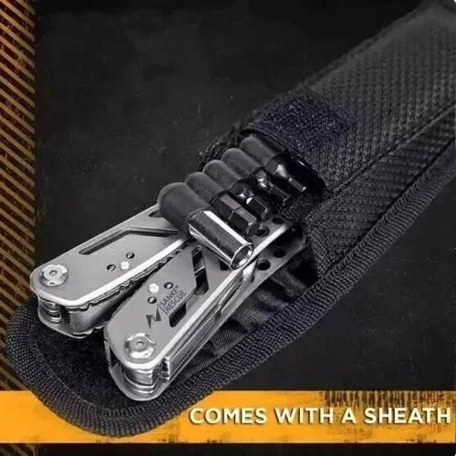 24in1 Portable Pocket Multitool Stainless Steel Pliers Knife Screwdriver Outdoor