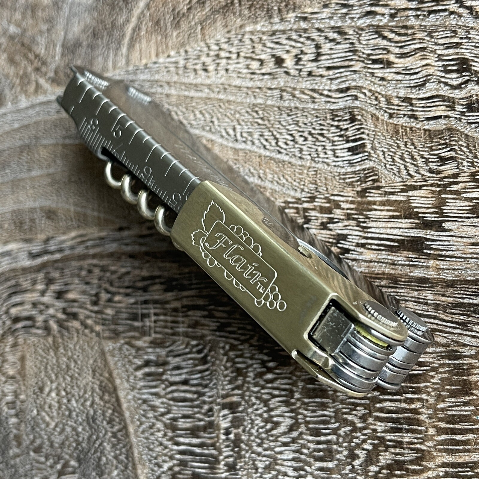 Collectible, New, Leatherman FLAIR multitool; Picnic/Sommelier Multi Plier