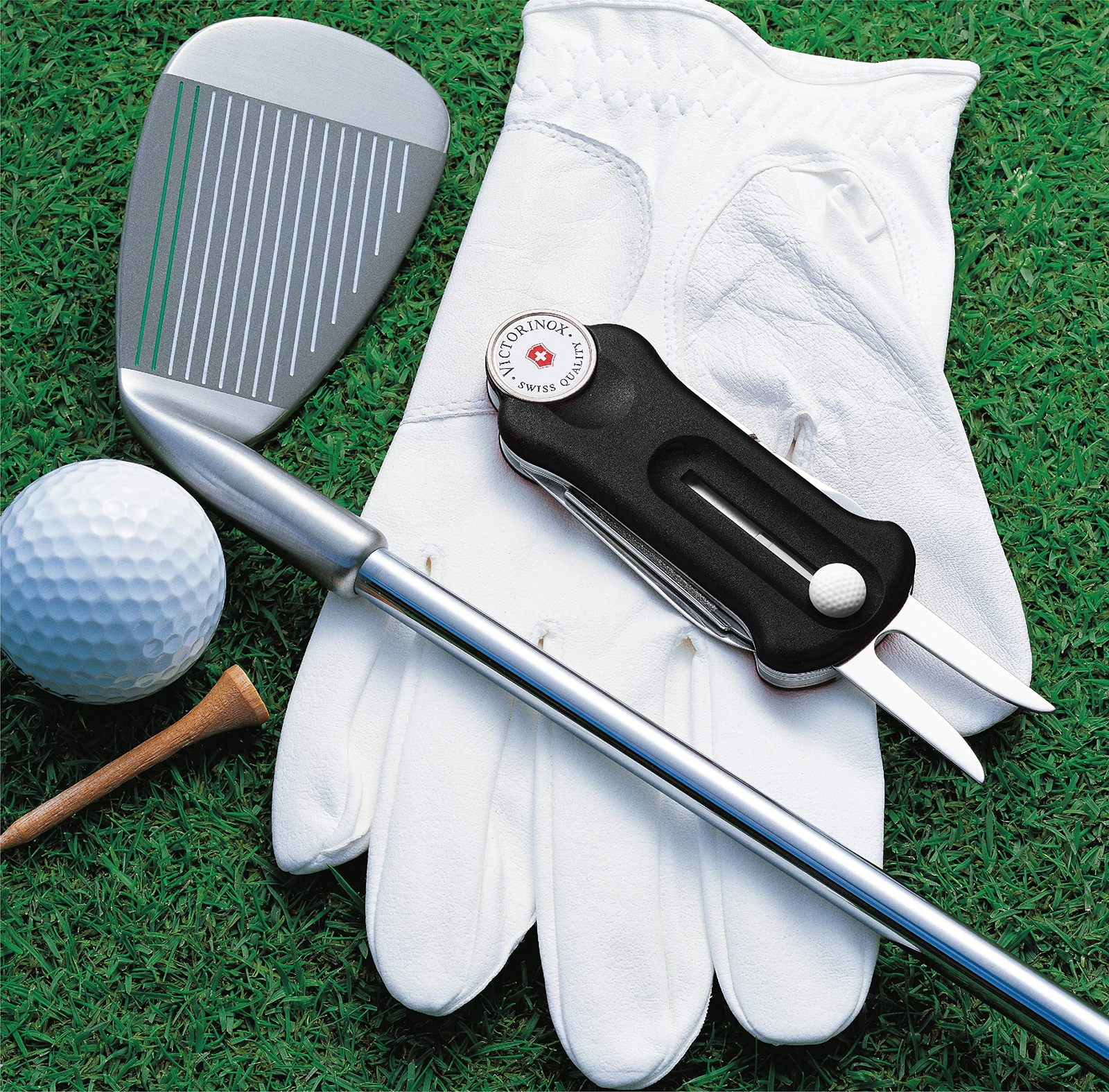 VICTORINOX Golf Tool Black 0.7052.3 Genuine in Japan Multi Function New