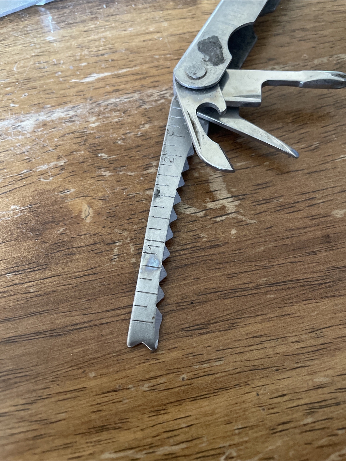 Vintage Stainless Steel Leatherman Dupe Multi-Tool, No Sheath – Silver