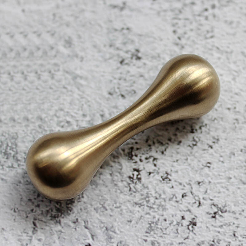 Hot Solid Brass EDC Begleri Unzip Toys Knucklebone Turn Bone Finger Dumbbell