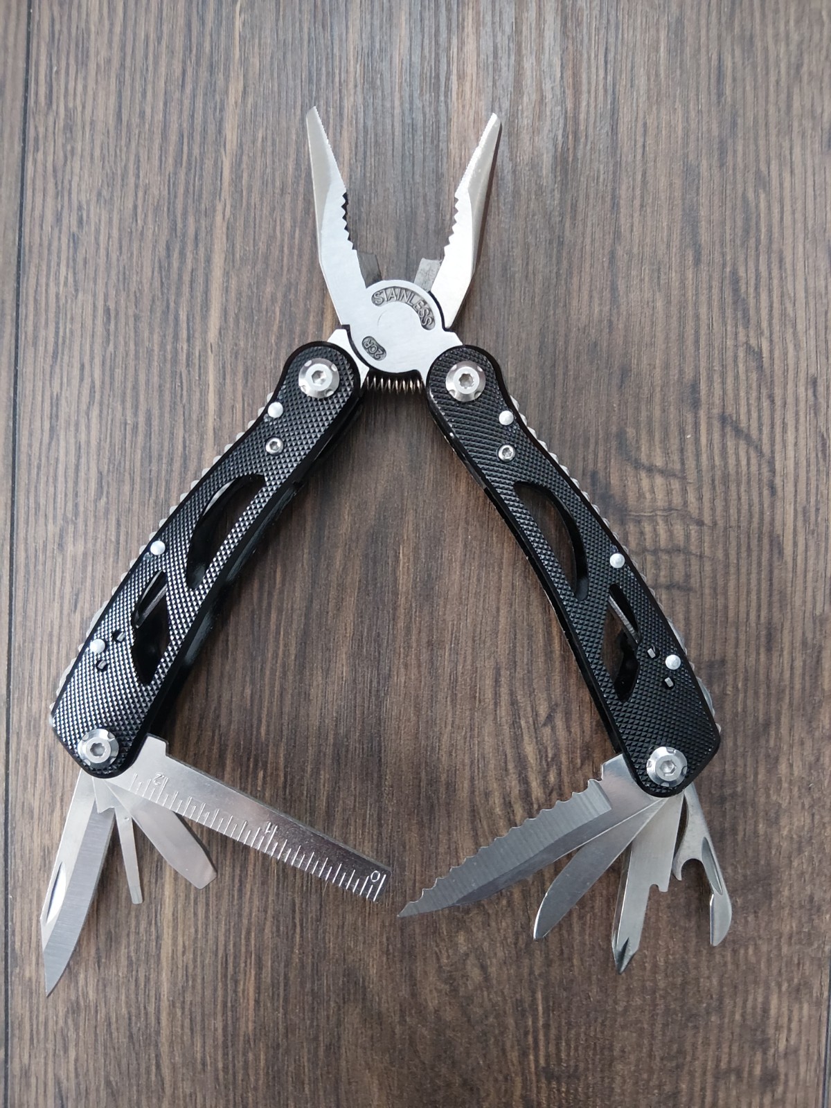 Black Multitool 9-Piece Set