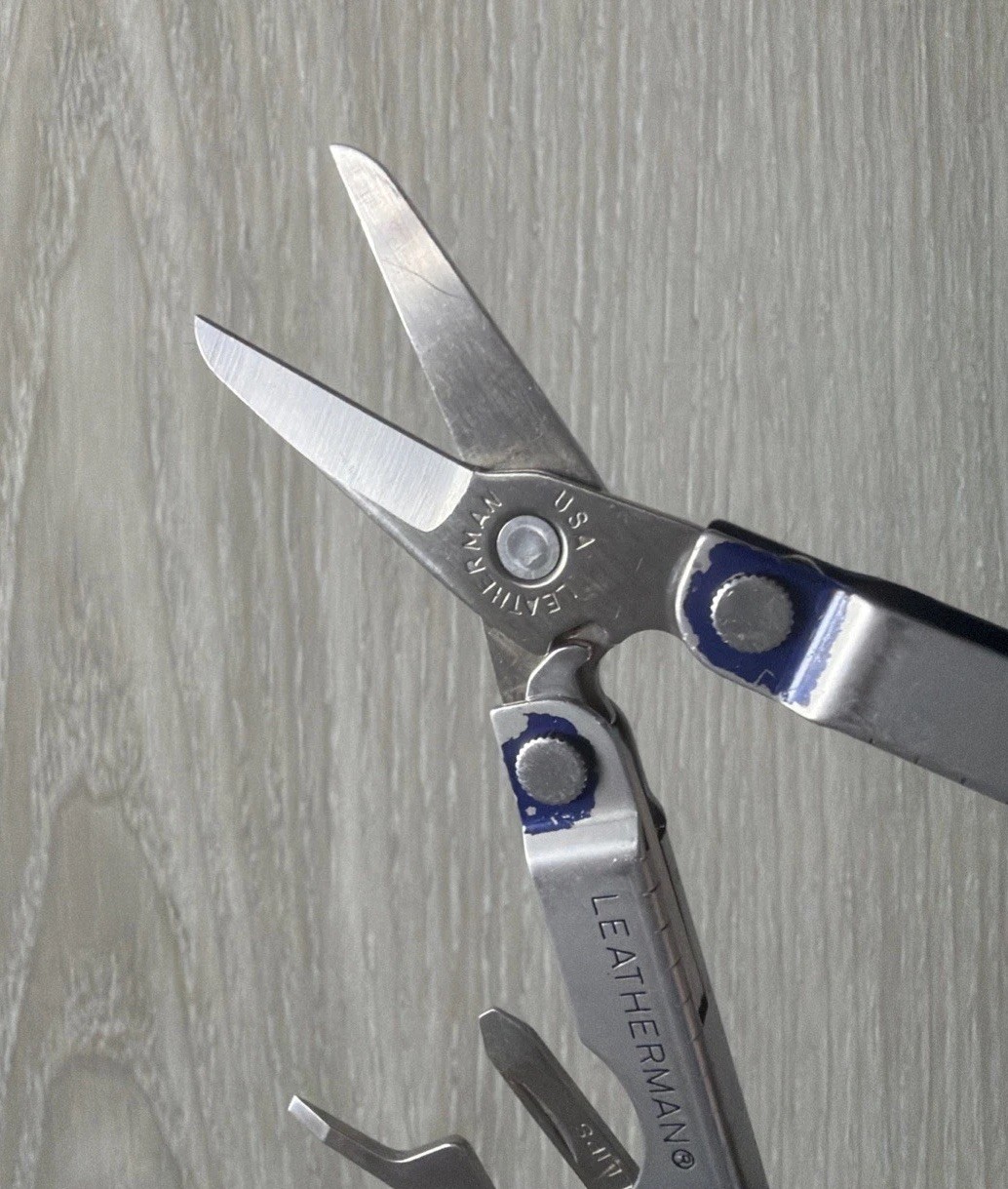 Leatherman Micra Multi Tool Pre-owned Scissors Knife File Tools Drivers Openers