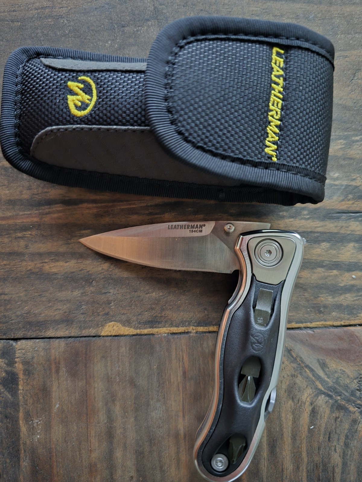 Leatherman E306x knife w/Plain Blade (Similar to e307x e304x Expanse Series)