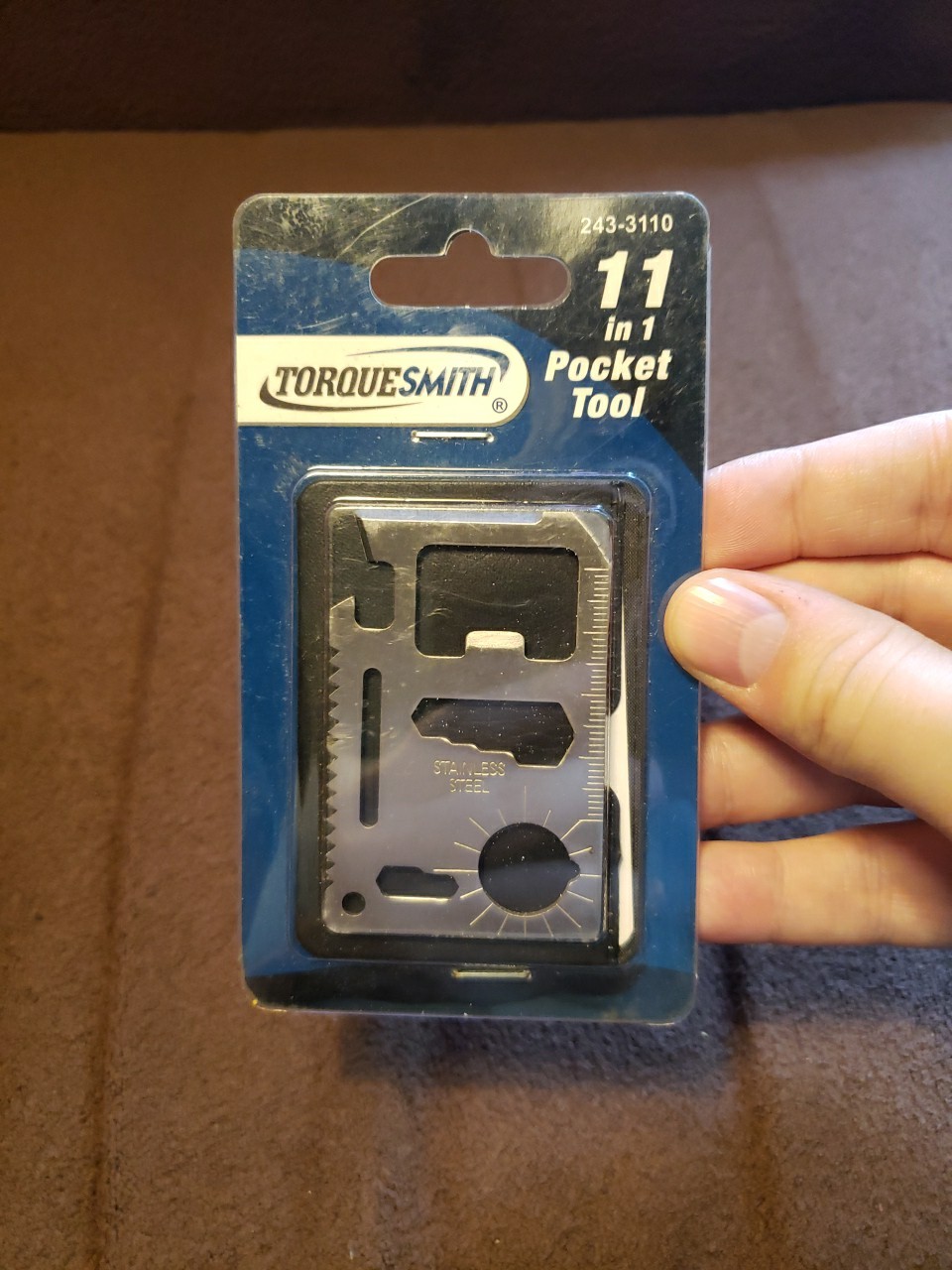 11-Function Pocket Tool Multiple Use Survival Tool, NIP (B27)