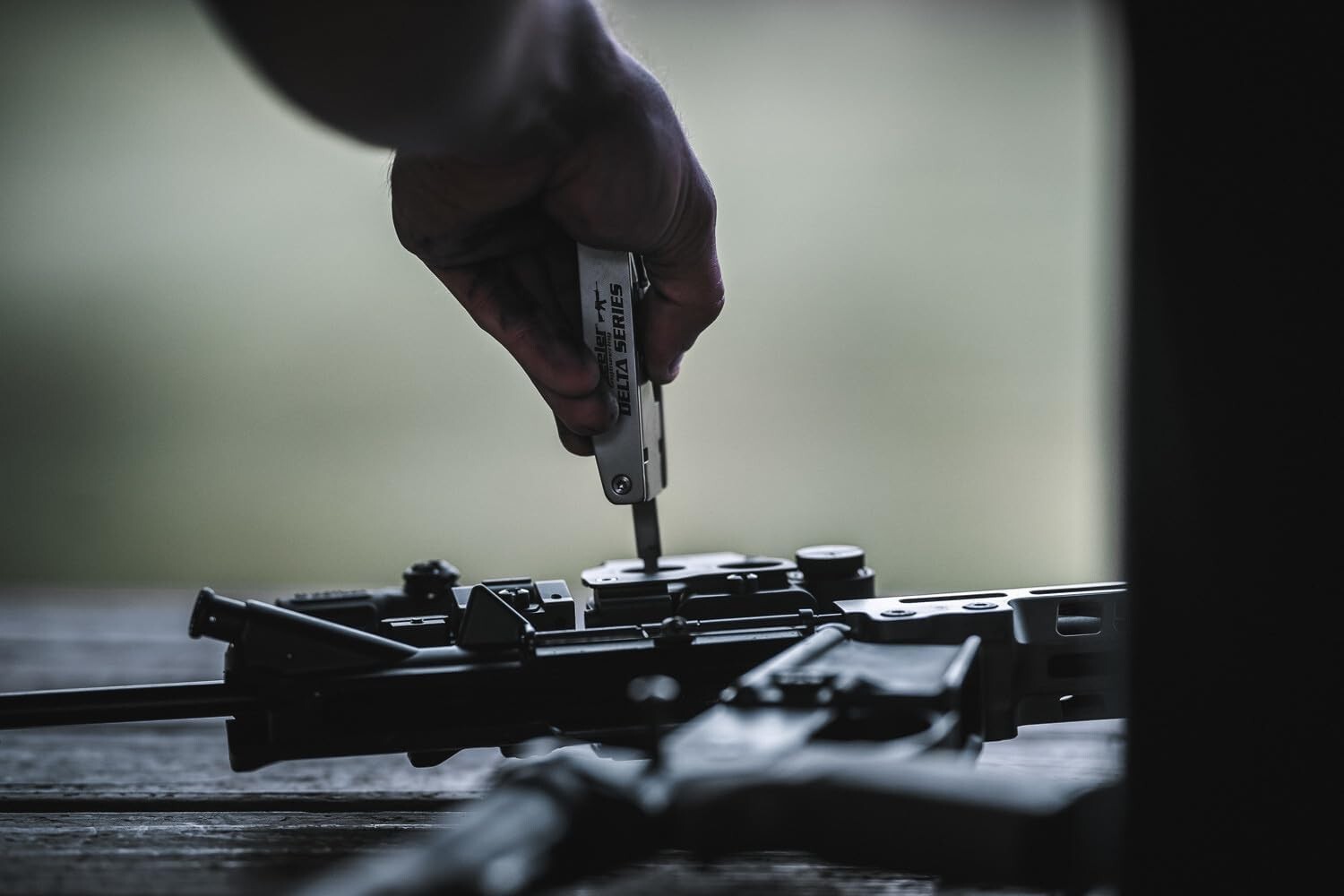Durable Compact Multi-Tool with Hex & Torx Bits for Tactical Repair & Cleaning