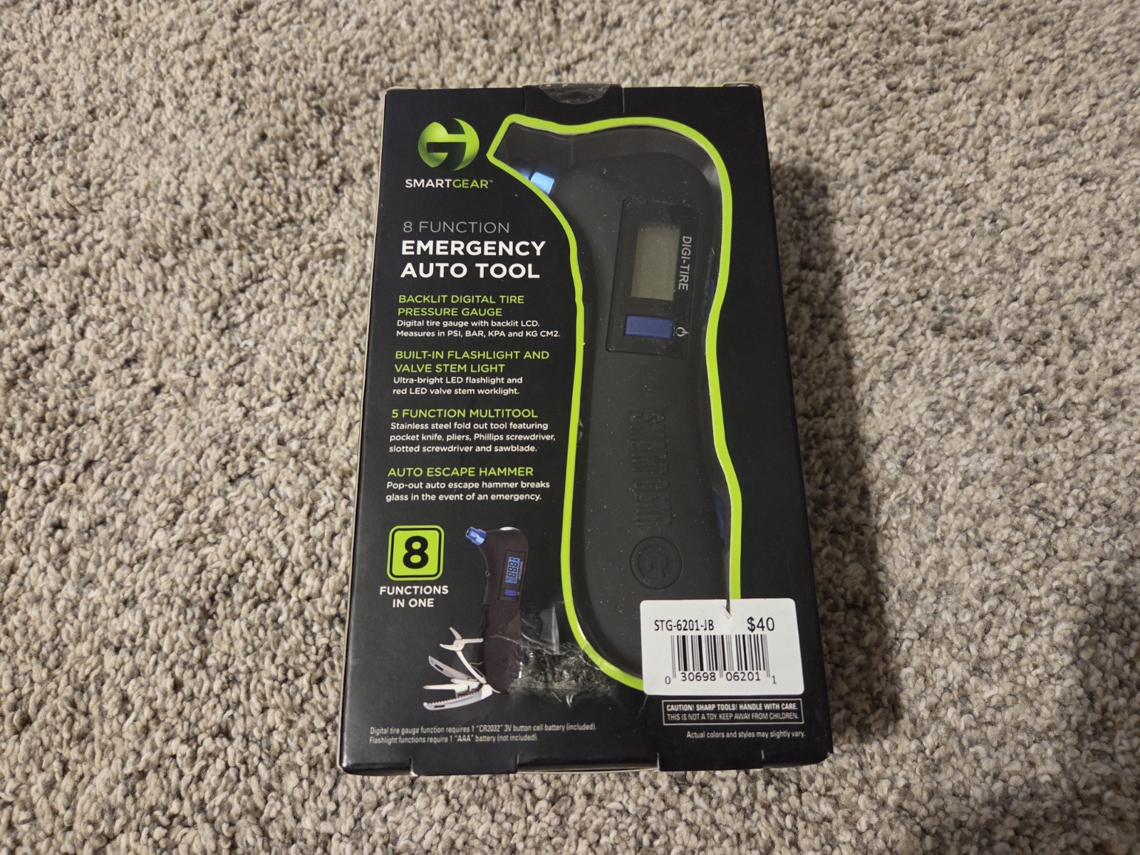 SMARTGEAR 8 Function Emergency Auto Tool