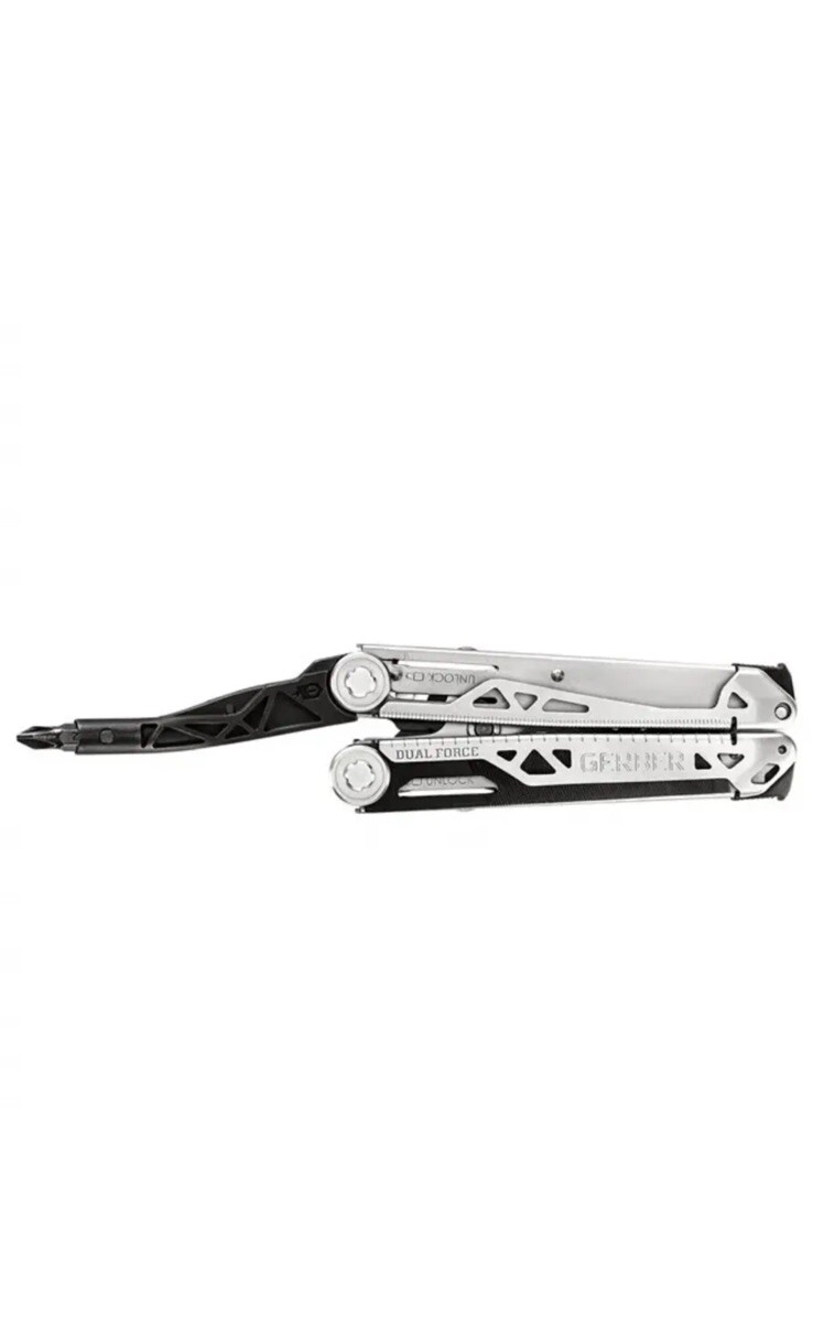 ~~Gerber Dual-Force Multi-Tool Pliers Black (12-in-1) NEW