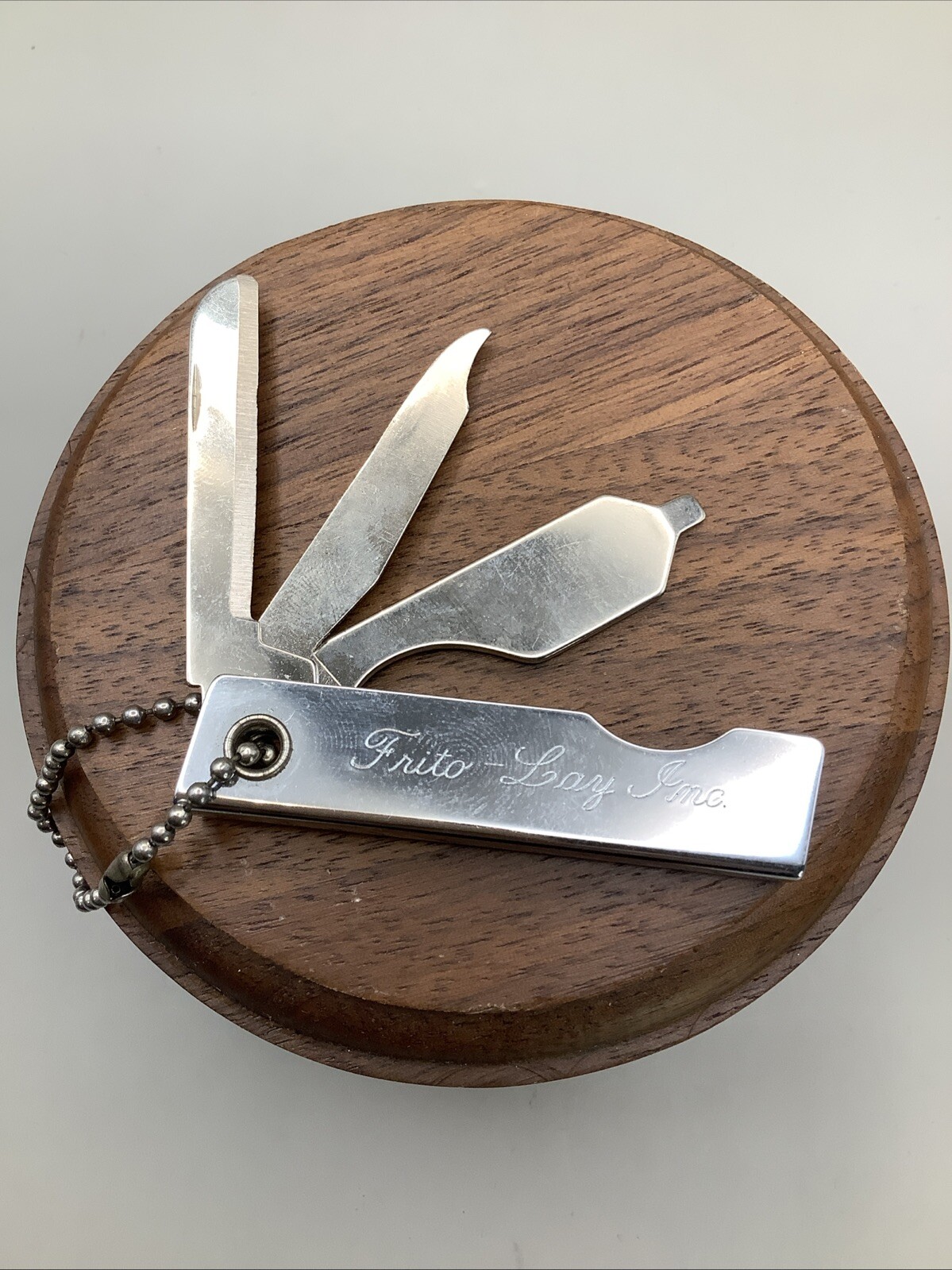 Vintage Multi Tool LITER Keychain Advertisement Pocket Knife USA, Frito-Lay Inc.