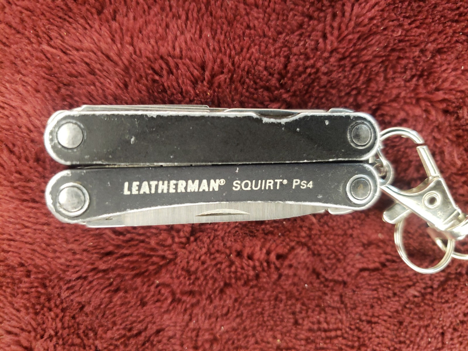 Leatherman Squirt PS4 Multi-Tool Black, broken file