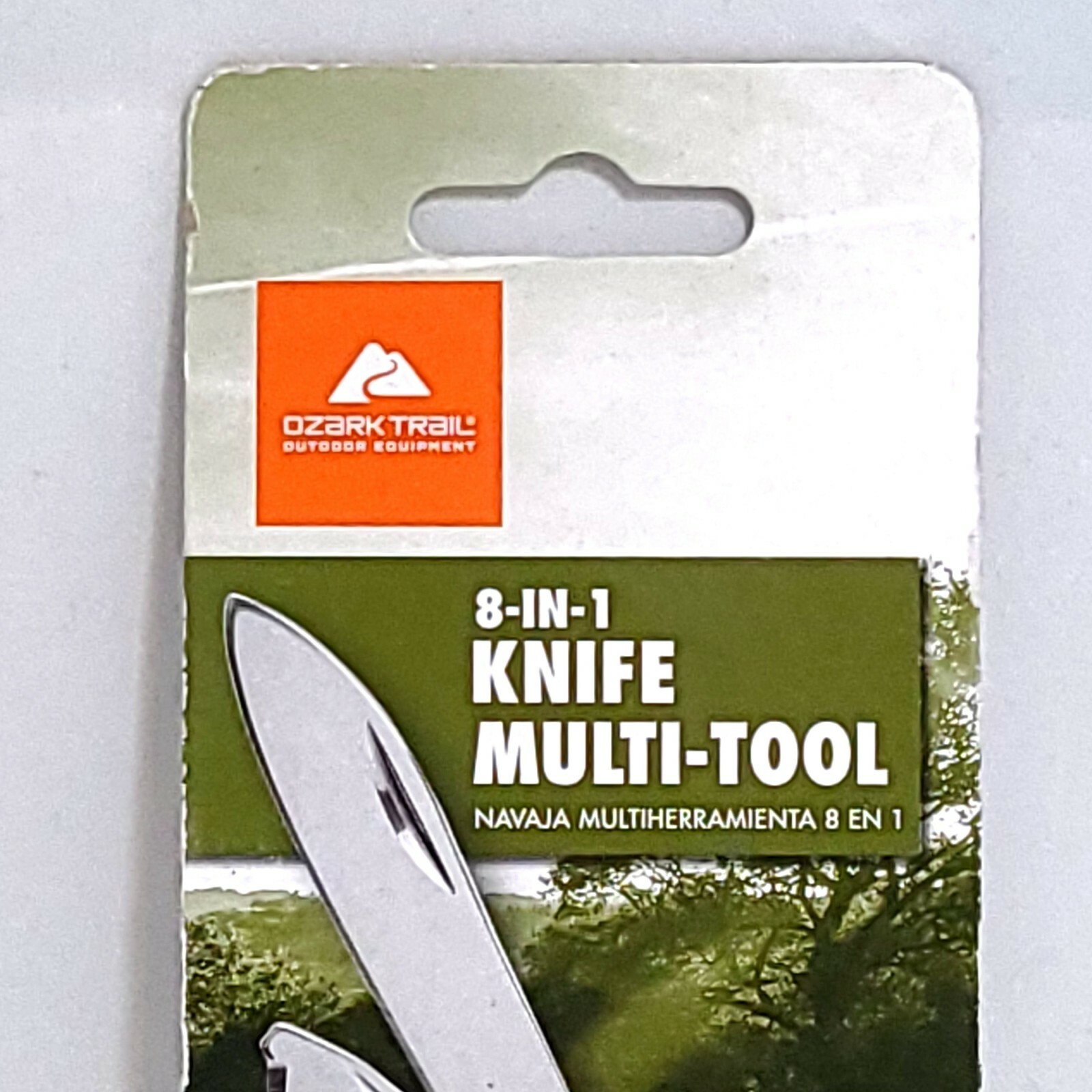 OZARK TRAIL 8 in 1 Knife Multi Tool 5102 Corkscrew Cork Borer Bottle Opener