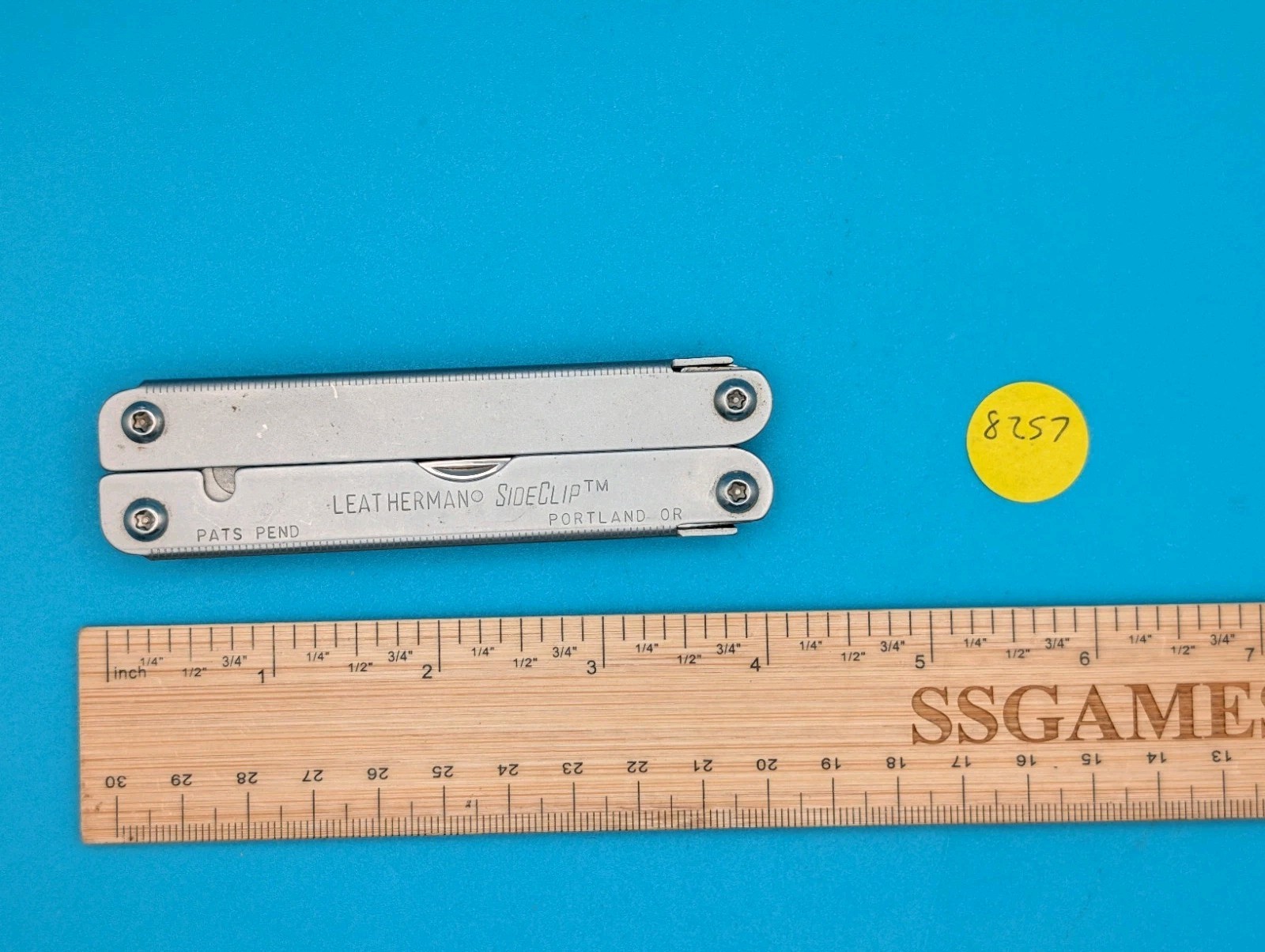 Leatherman SideClip Multi-Tool! With Sheath! 03/98 DATE STAMP! RARE!