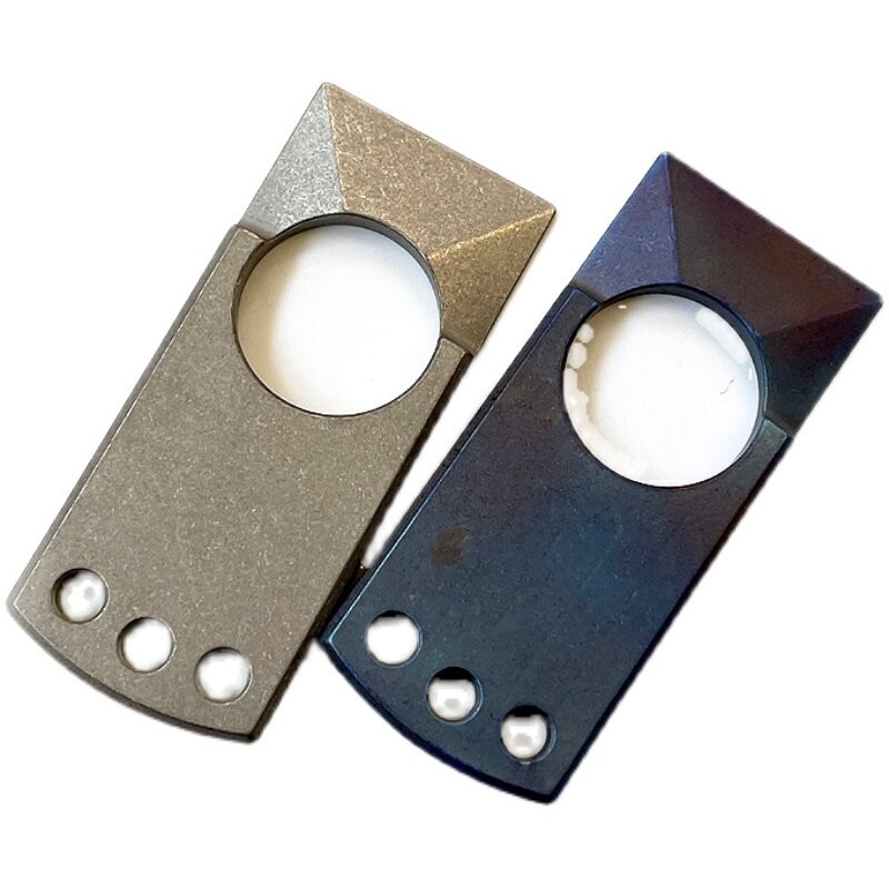TC4 Titanium EDC Multi Tool Card with Pry Bar and Window Breaker