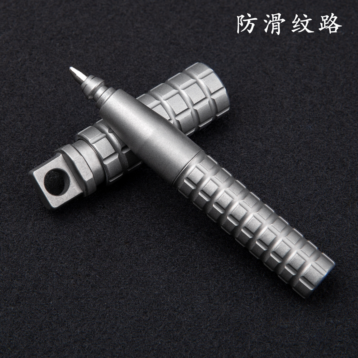 Titanium Alloy Mini Pocket Pen Outdoor EDC Tool Portable Keychain Ballpoint Pen