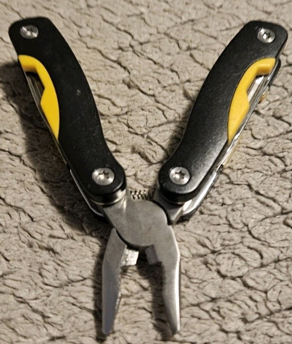 Lasky Multi Tool 9 Tools 2.75 Inches Long Yellow
