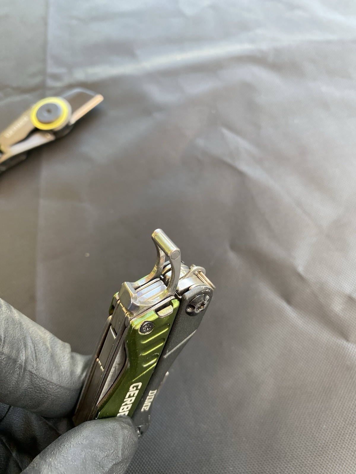 GERBER Dime Multi Tool & Keychain Knife Green Lanyard Zipper Pull L@@K L@@K!