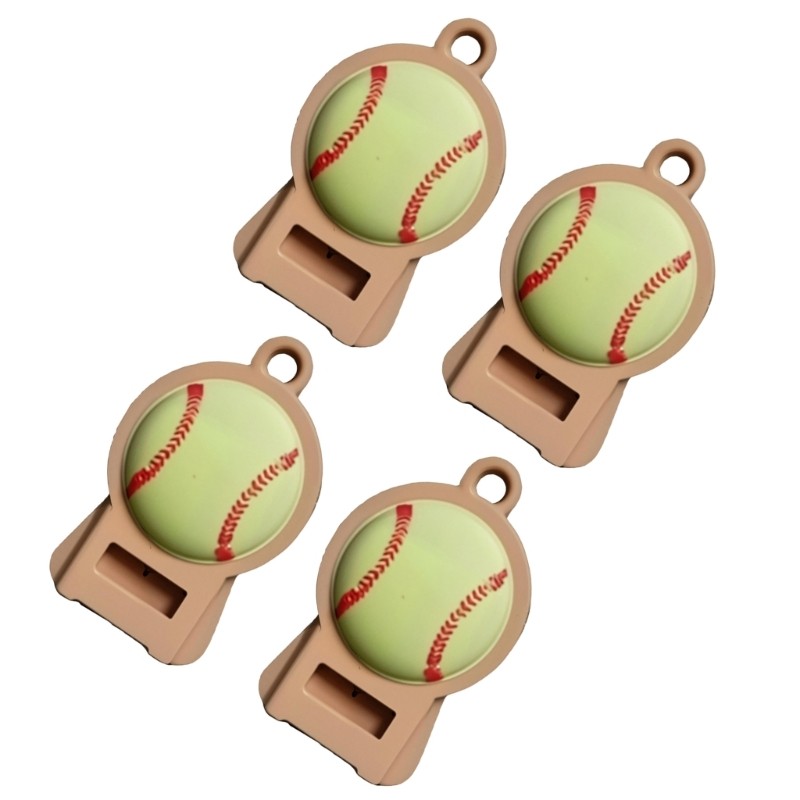 Baseball Shape Bottles Opener Pocket Tool Light Weight Pull Rings Bottles Opener