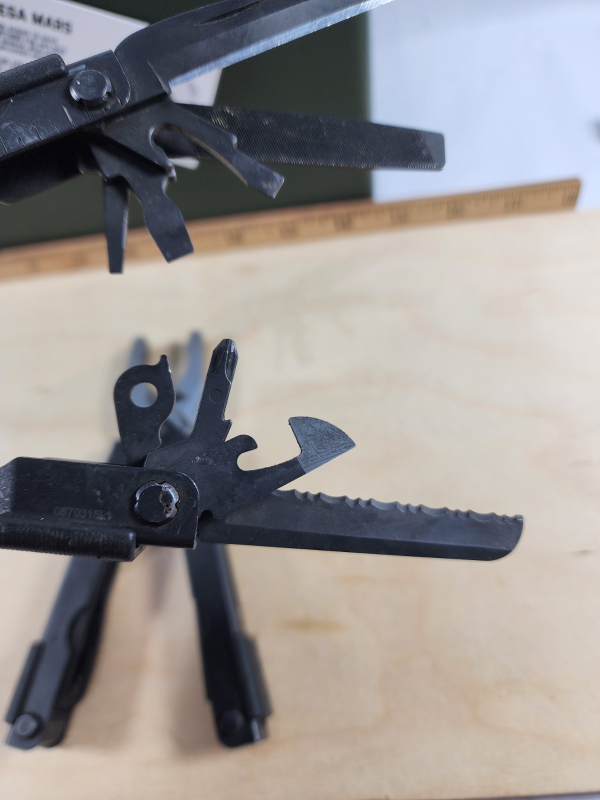 Gerber MP 600 Multi-Plier 600 Stainless/Black Bluntnose CARBIDE x1(ONE) per
