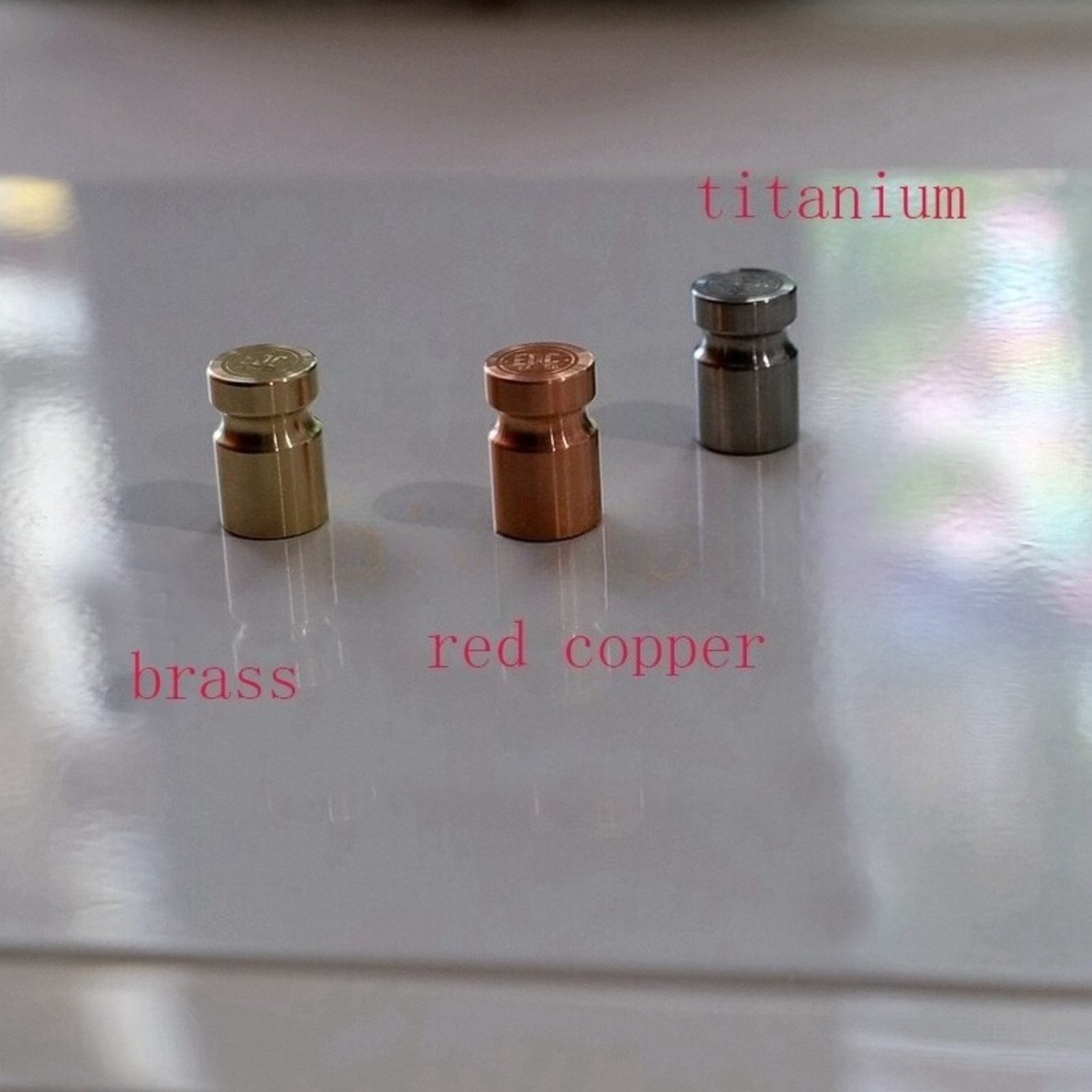 EDC 1 Pcs Titanium / Brass Magnet Hanging Buckle Fixed Load-bearing Multi Tool