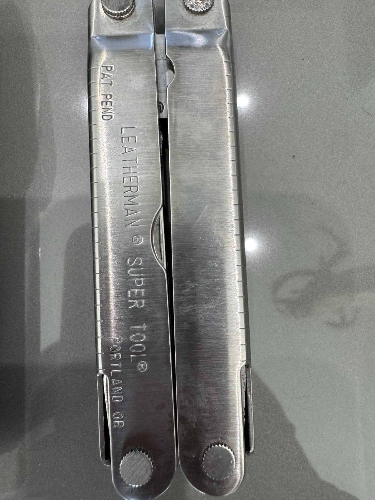 Leatherman Super Tool 1995 Vintage with Original Leather Sheath, USA Made