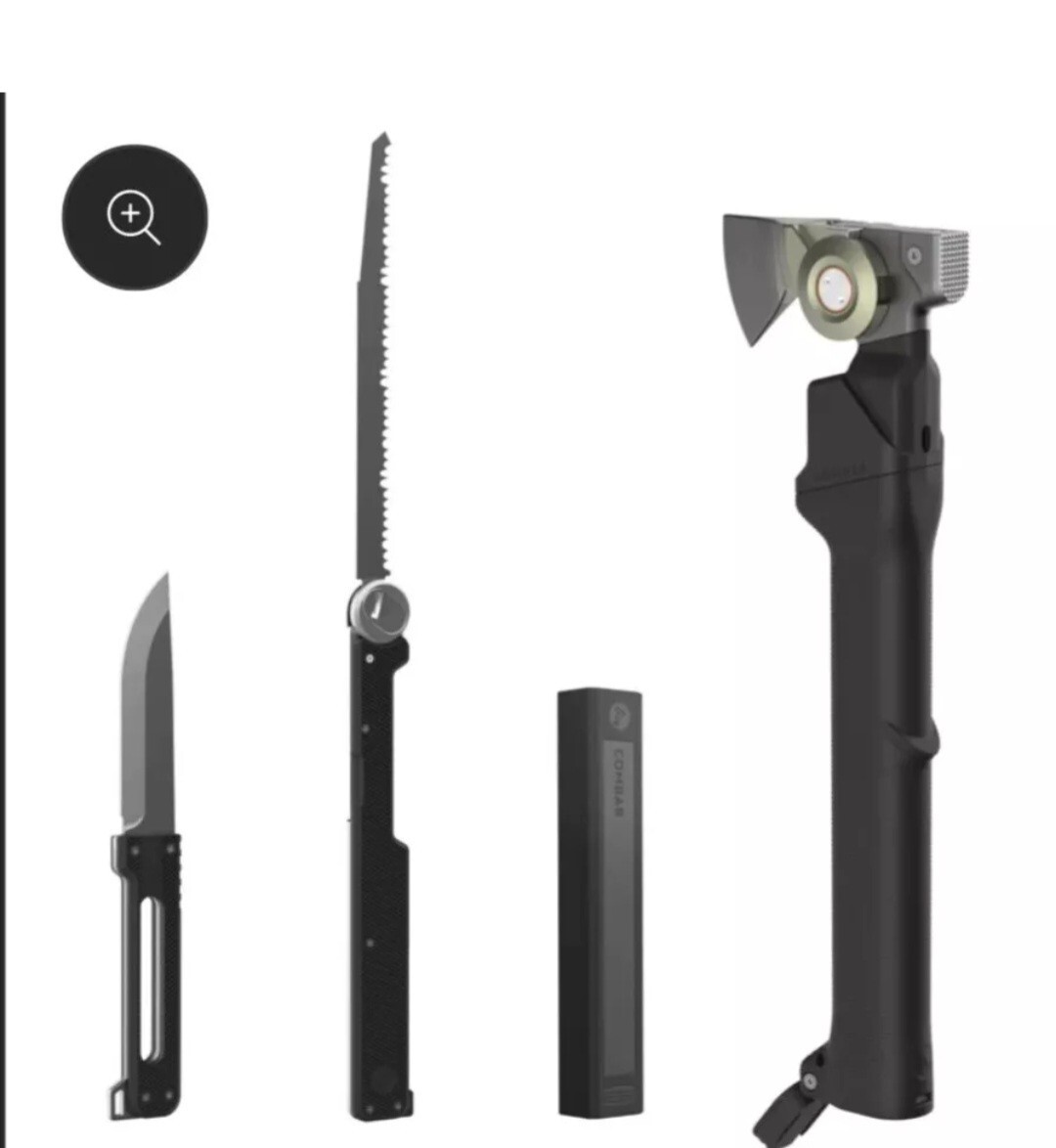 ACLIMA8 COMBAR PRO SERIES KIT WITH TOOLS INCLUDED,4In 1 SAW ,HAMMER,AXE,KNIFE.
