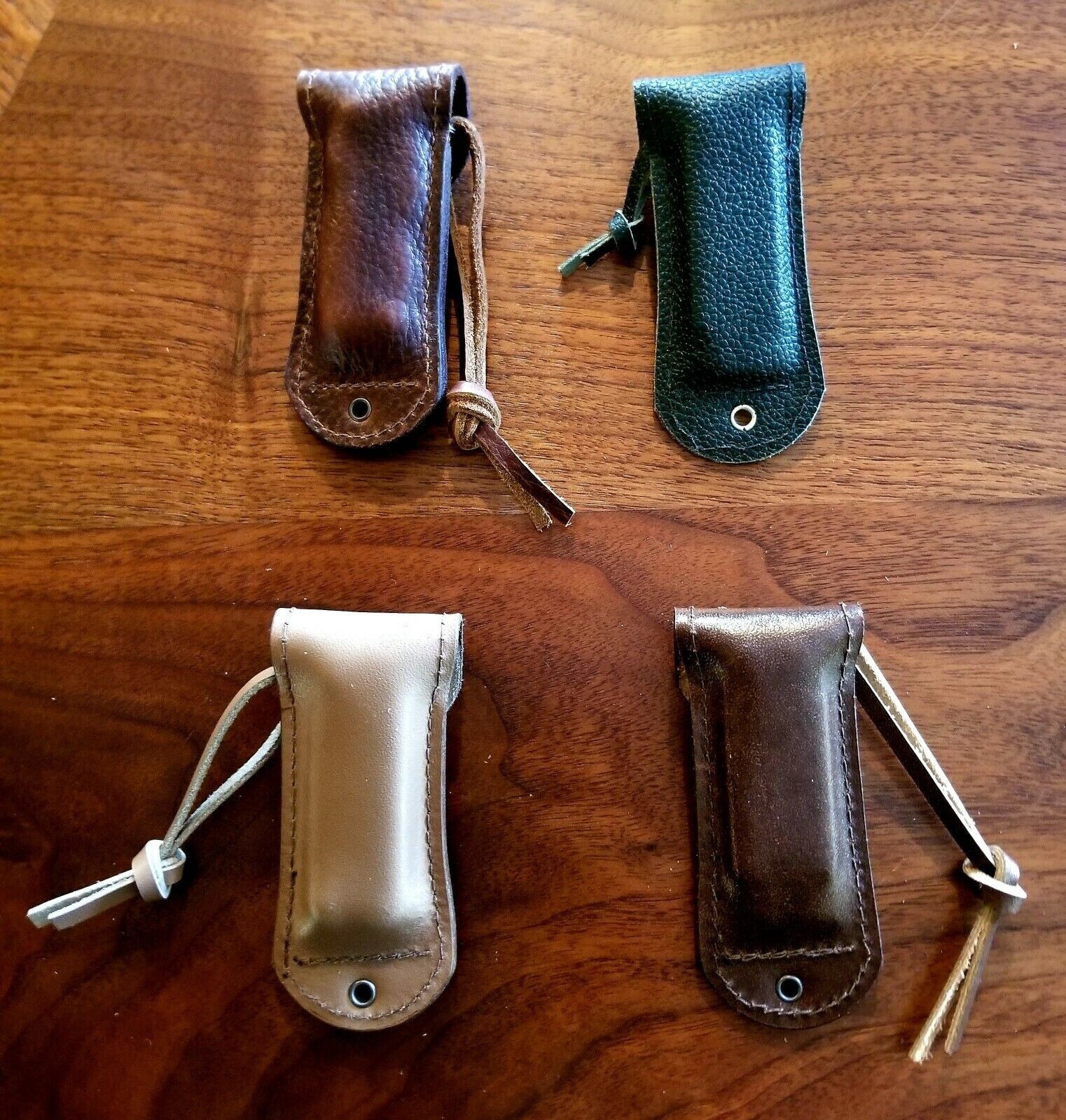 NEW-Leatherman Sheaths, Pouch, Keychain for Micra and PS4 LOT OF FOUR (4)!